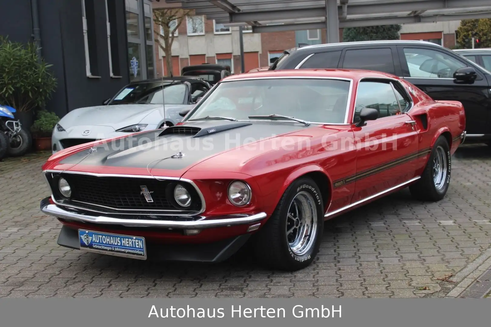 Ford Mustang 6.2 V8*MACH1*SCHALTER*SUPER ZUSTAND! Piros - 1