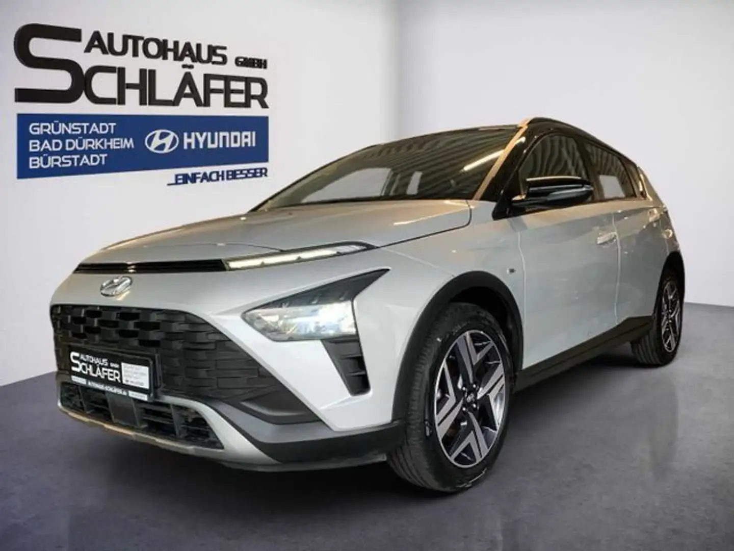 Hyundai BAYON 1.0 T-GDI 48V-Hybrid Intro/Navi/Plus Stříbrná - 2