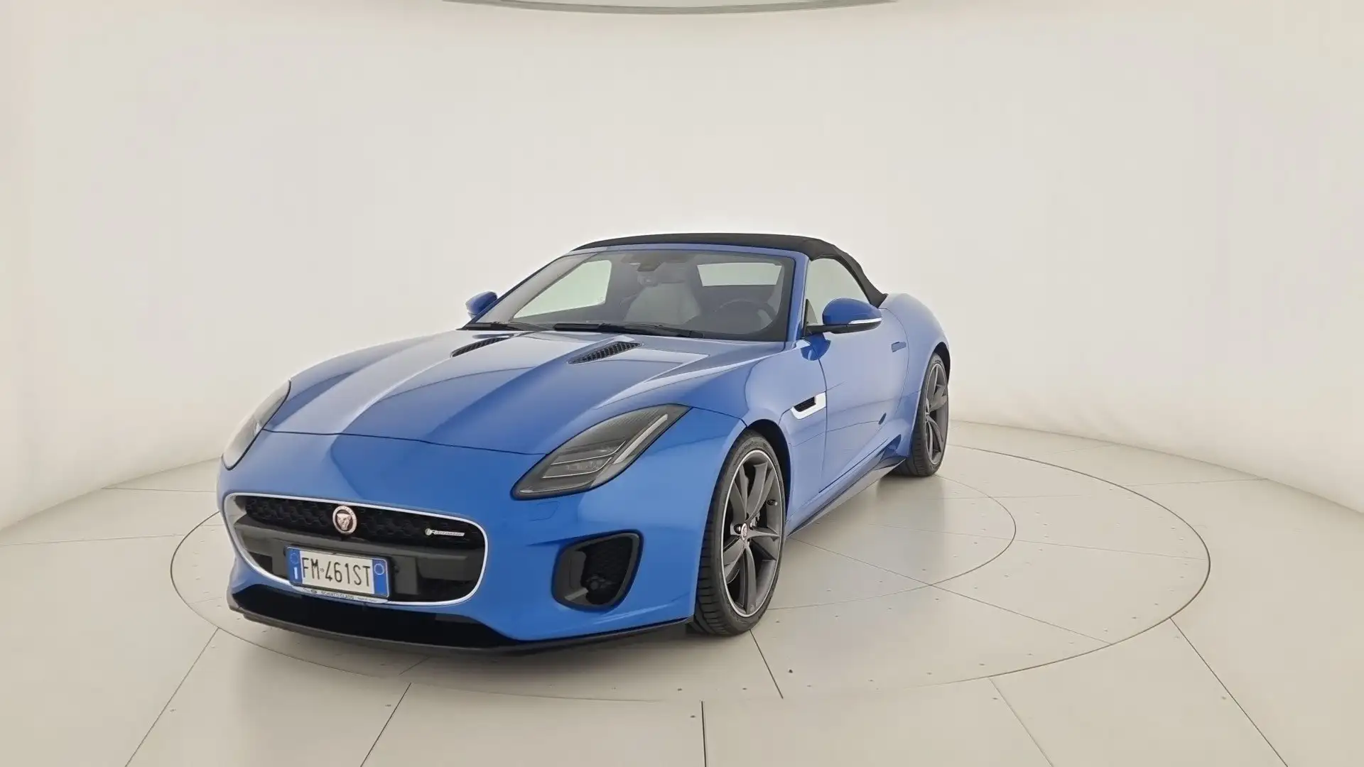 Jaguar F-Type 3.0 V6 aut. Convertibile R-Dynamic Bleu - 1