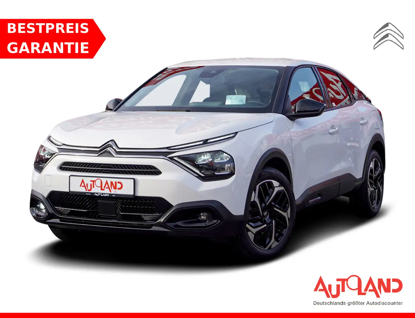 Citroen C4 BlueHDi 110 LED Navi VC Kam 18Z Weiß - 1