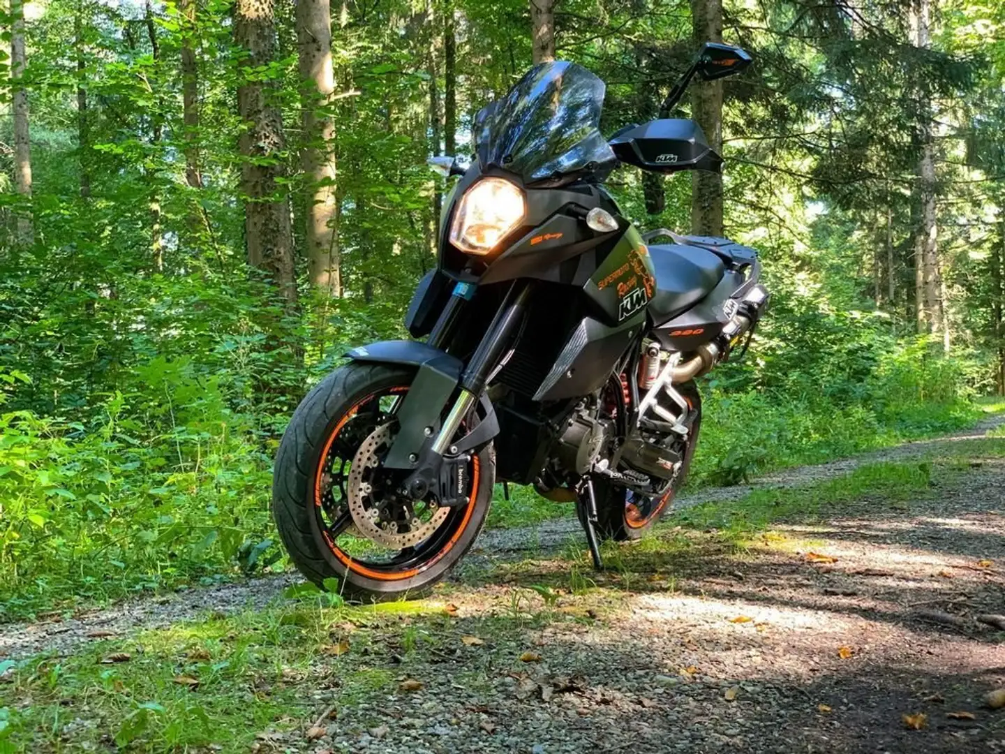 KTM 990 Supermoto Czarny - 2