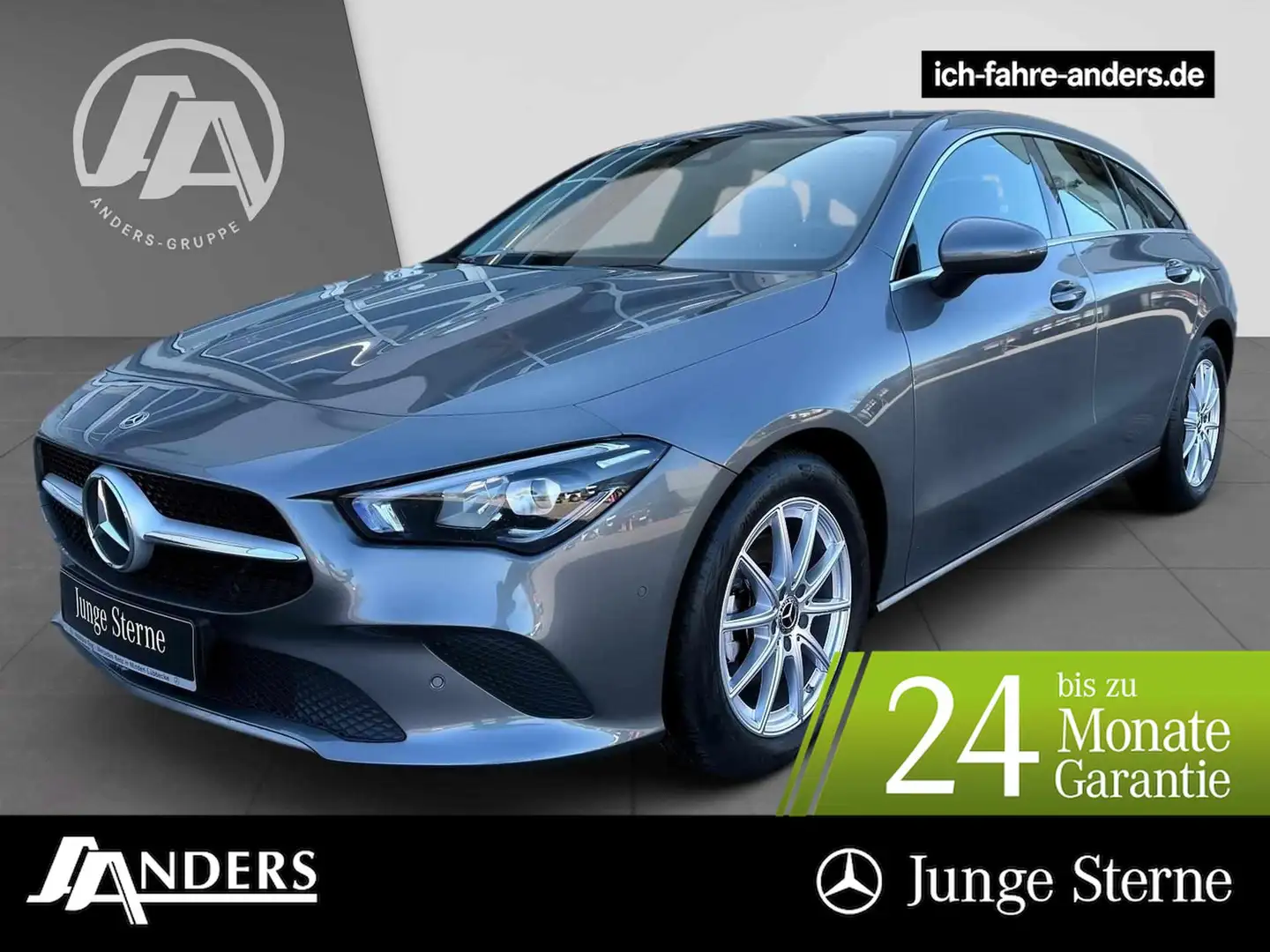Mercedes-Benz CLA 200 d SB MBUX+SHZ+LED+PDC+AHK+Tempomat+Apple Сірий - 1