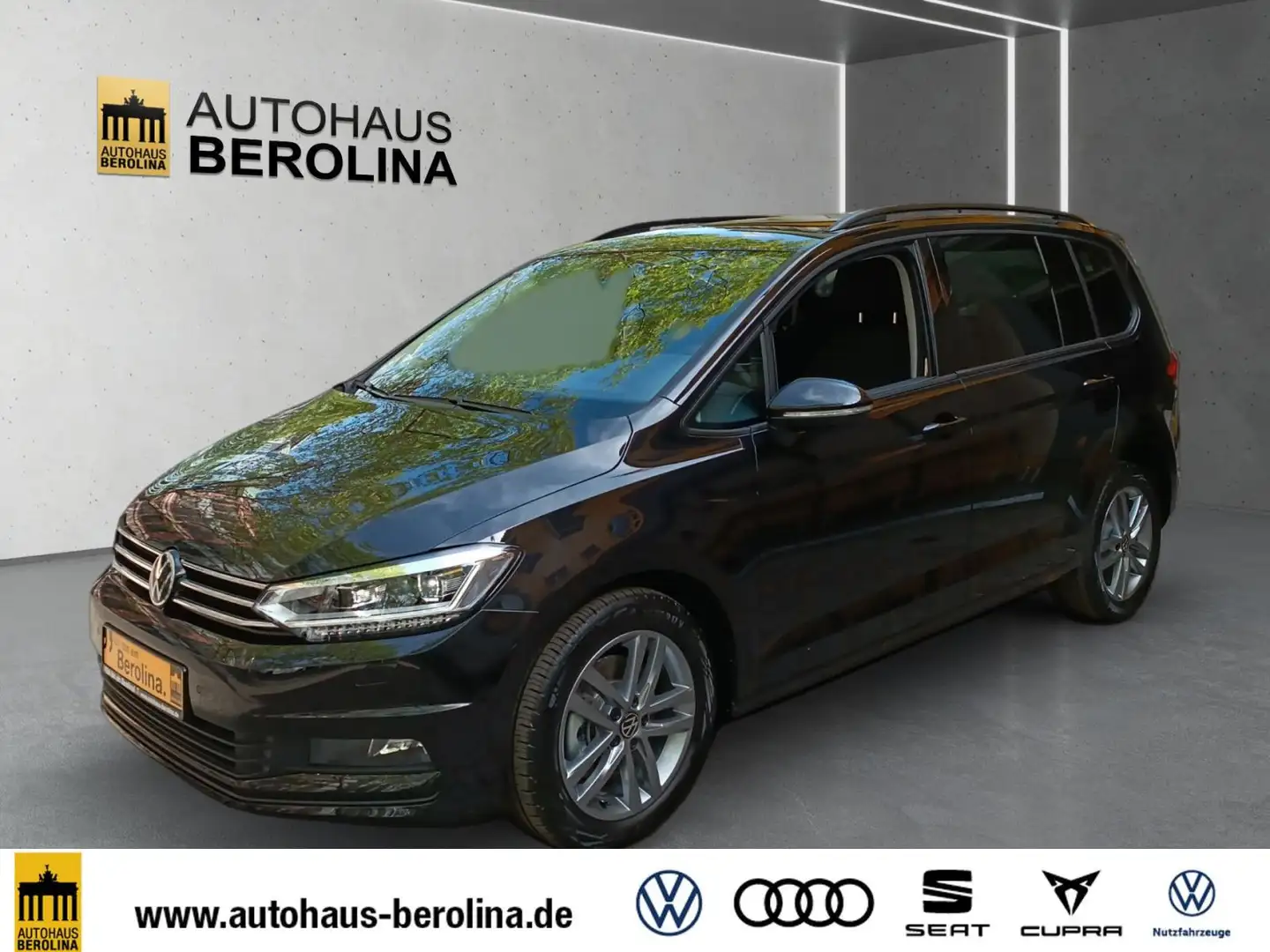 Volkswagen Touran 1.5 TSI Comfortline DSG *7-Sitzer*R-CAM* Schwarz - 2