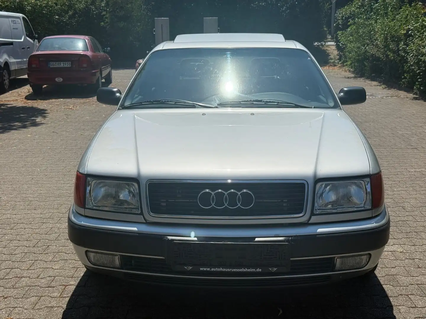Audi 100 2.6*AUTOM*KLIMA*SD*STHZG*RENTNERFAHRZEUG*TOP Zilver - 2
