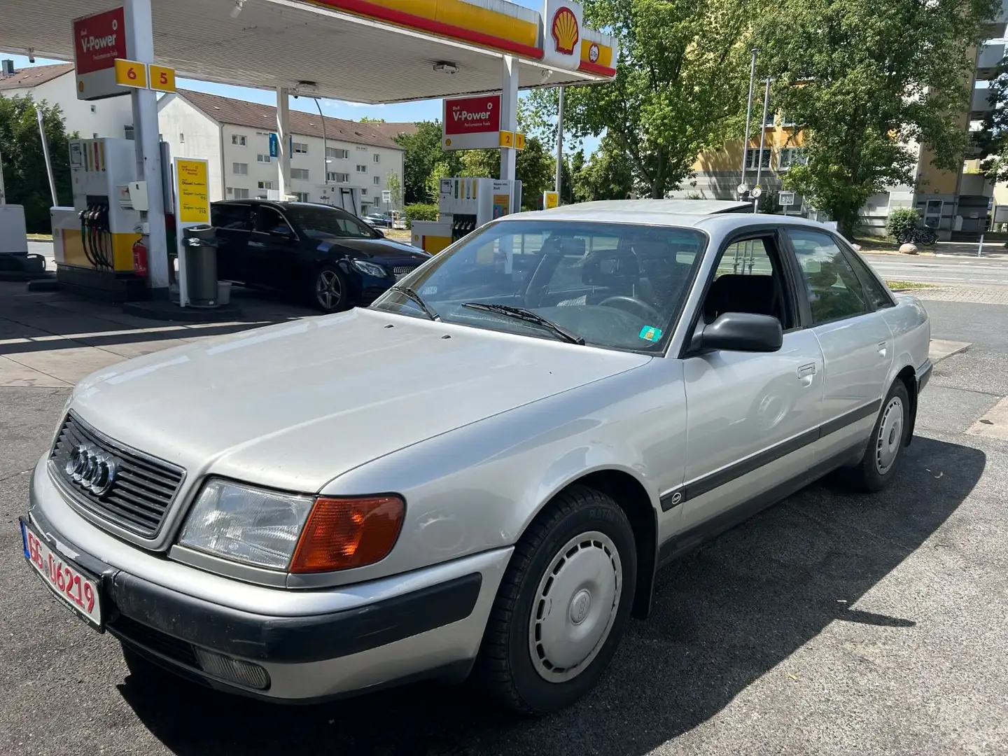 Audi 100 2.6*AUTOM*KLIMA*SD*STHZG*RENTNERFAHRZEUG*TOP Silber - 1