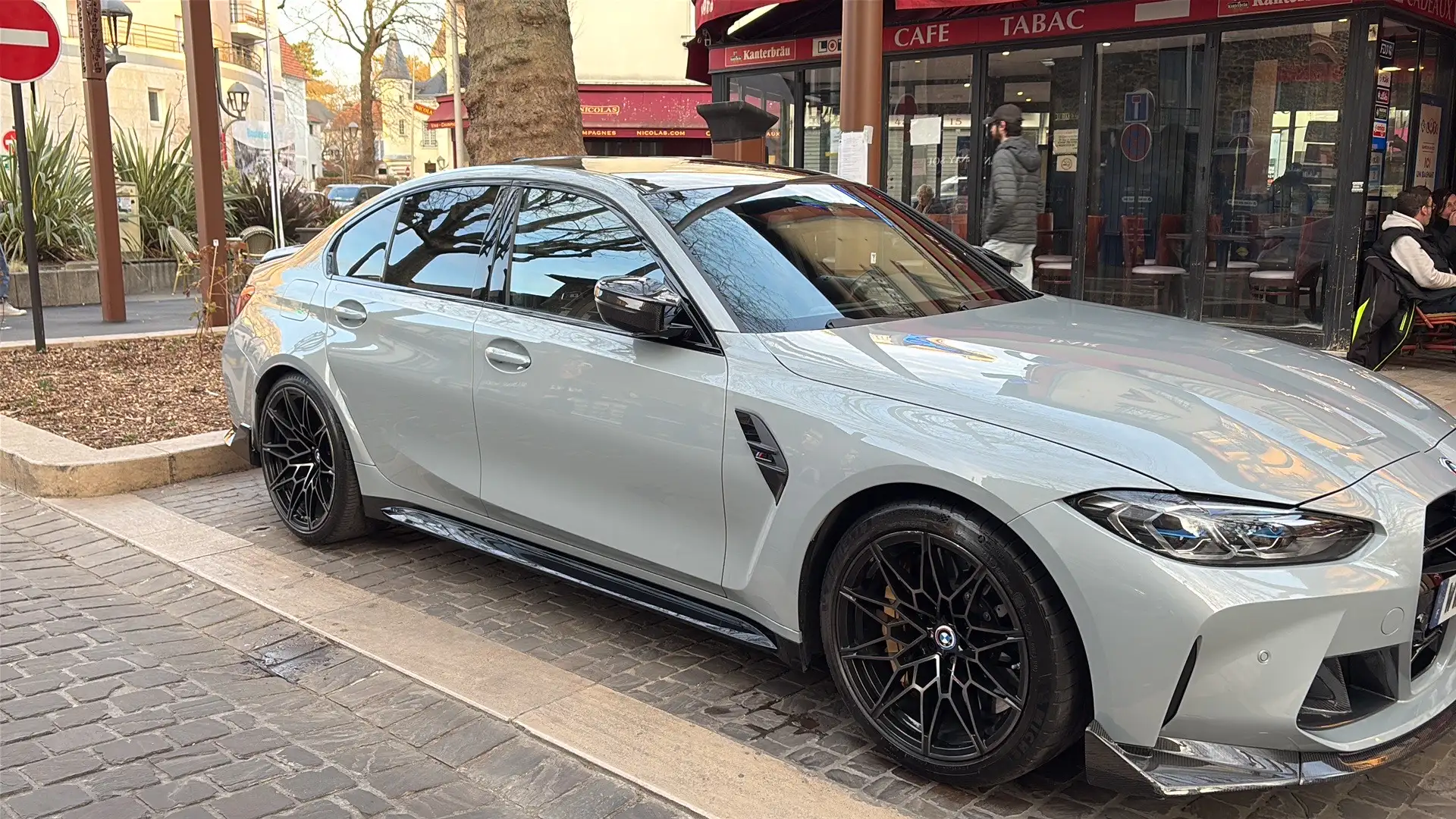 BMW M3 BMW M3 G80 BOITE MANUELLE Gris - 2