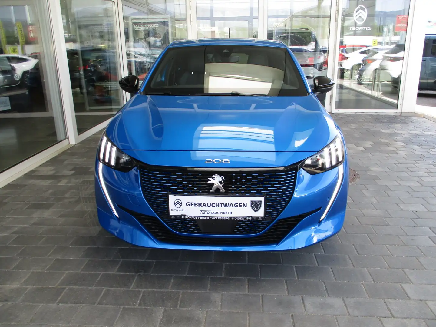Peugeot 208 e- GT Blau - 2