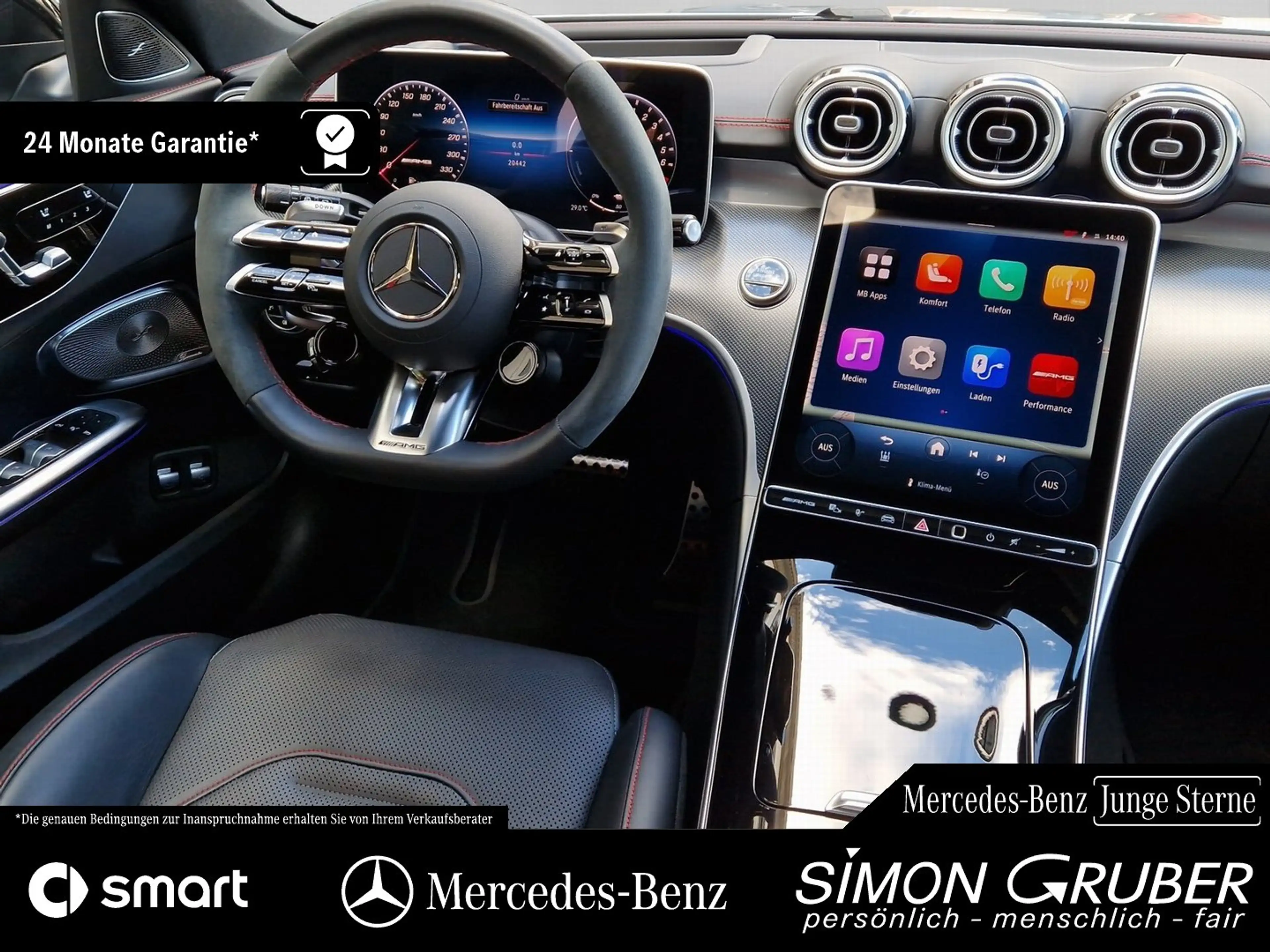 Mercedes-Benz C 63 AMG C 63 T S E Performance Carbon Aero Perfo Sitze — photo 11