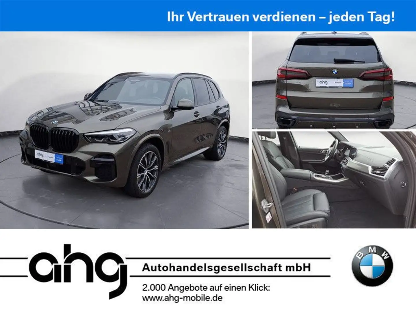 BMW X5 xDrive30d M Sportpaket Sport Aut. Panorama Grau - 1