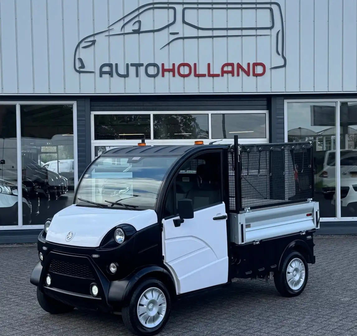 Aixam e-Truck PICK UP OPEN LAADBAK 100% ELEKTRISCH AUTOMAAT/ WEB Blanc - 1