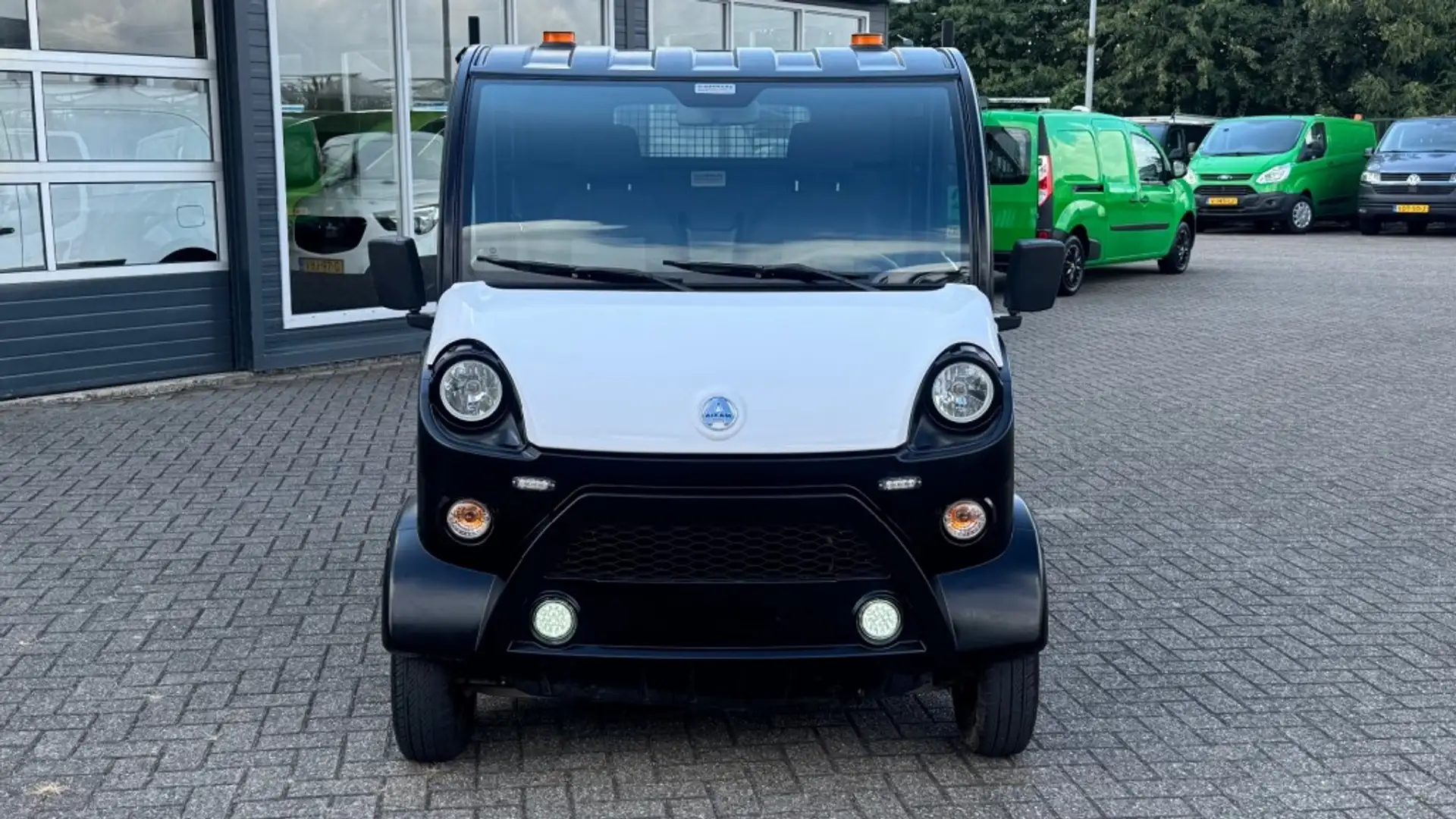 Aixam e-Truck PICK UP OPEN LAADBAK 100% ELEKTRISCH AUTOMAAT/ WEB Blanc - 2