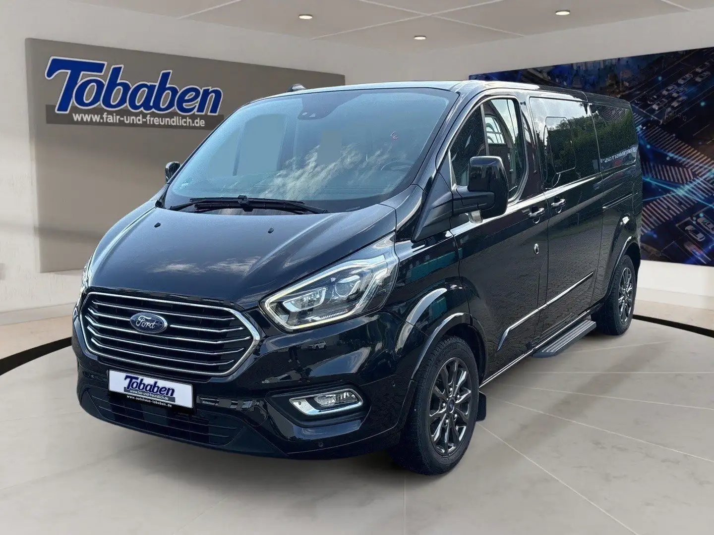 Ford Tourneo Custom L2 Titanium X + AHK + ACC Schwarz - 1