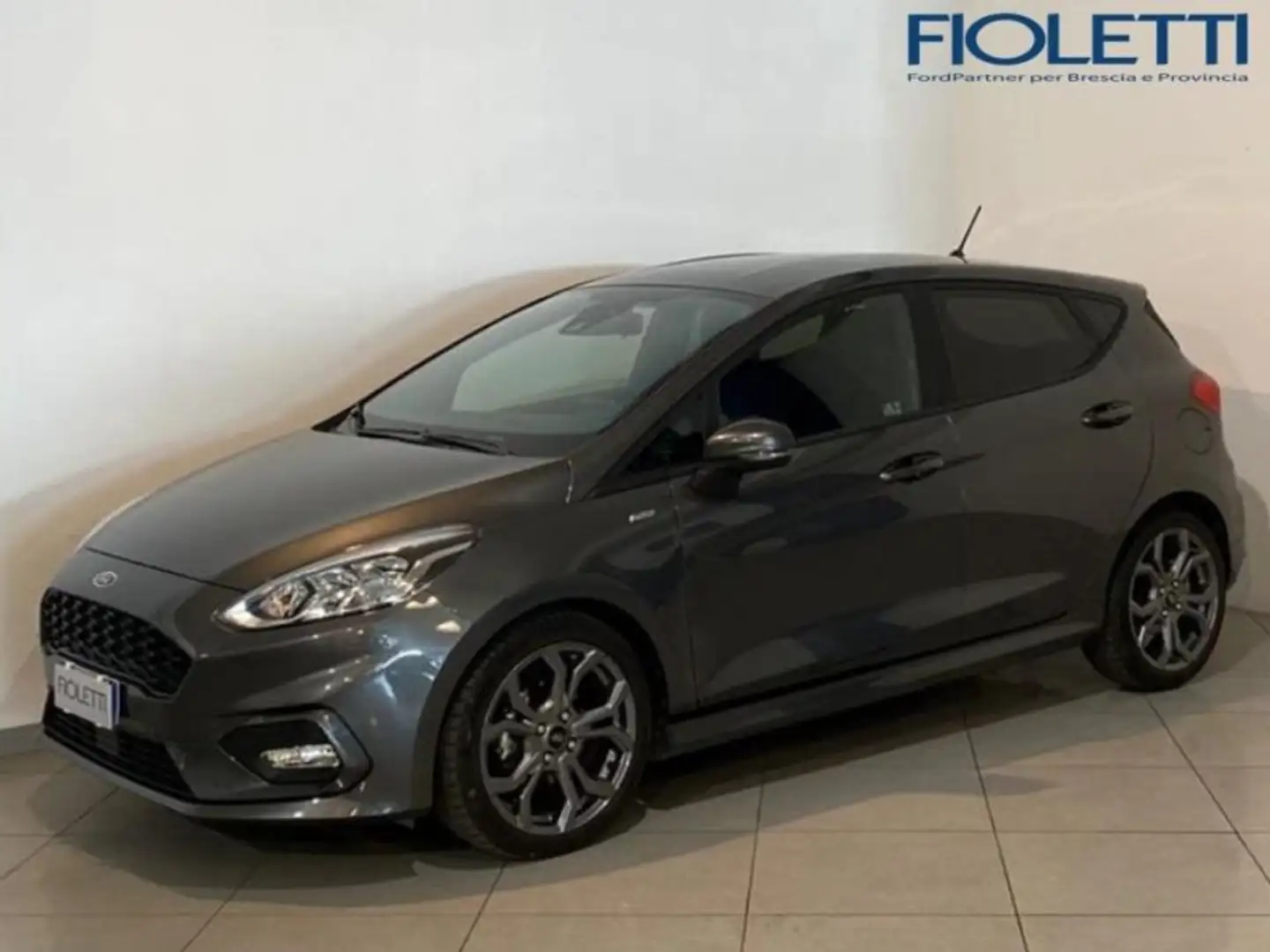 Ford Fiesta 7ª SERIE 1.0 ECOBOOST HYBRID 125 CV 5 PORTE ST-LI Grigio - 1