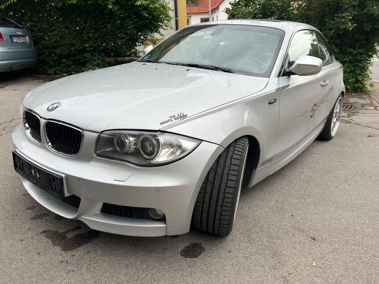 BMW 1er M Coupé -270Ps Silber - 1