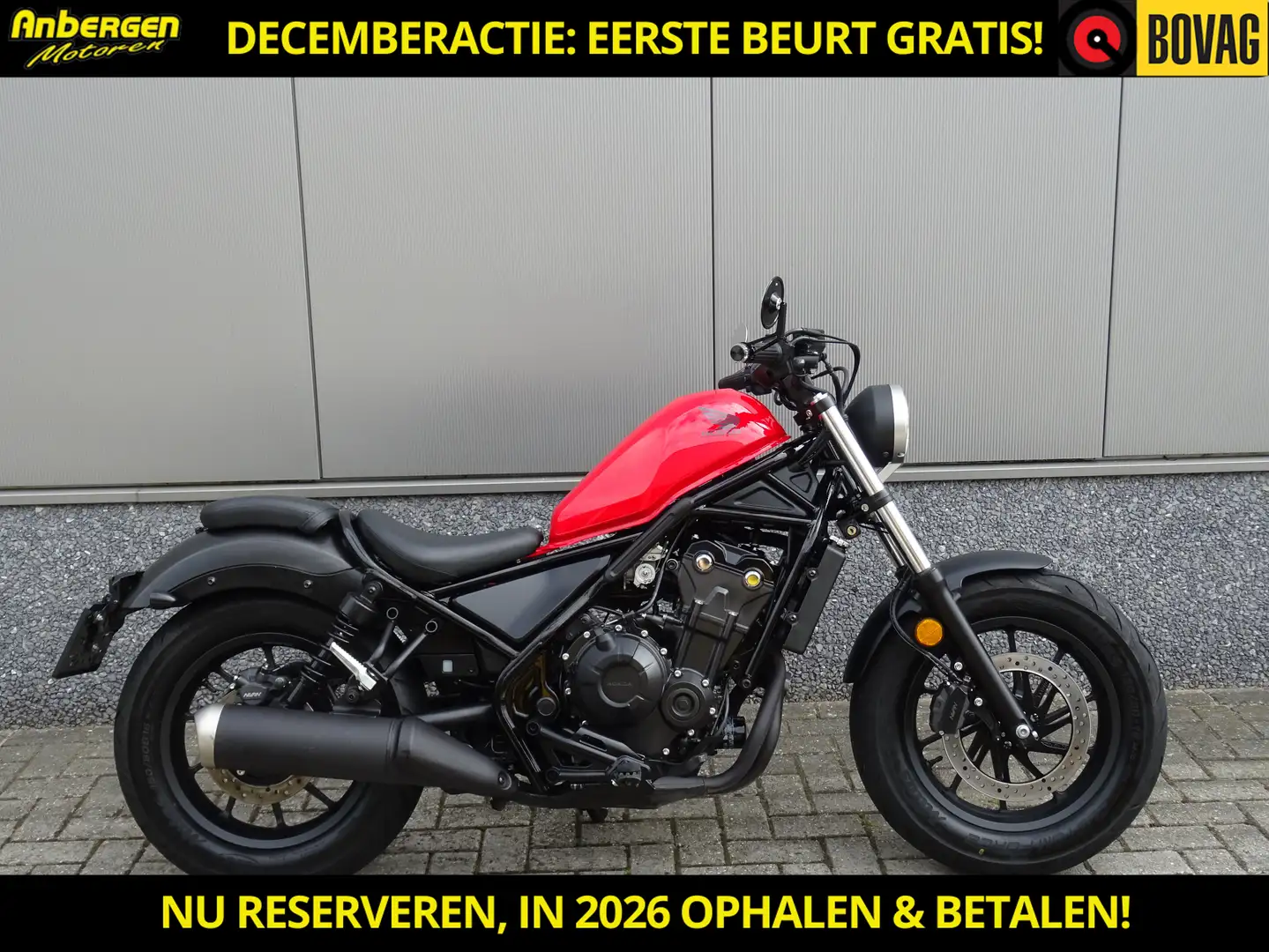 Honda CMX 500 REBEL ABS Rood - 1