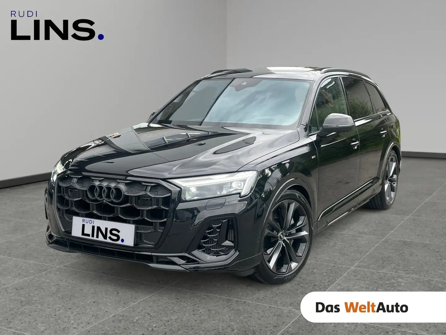 Audi Q7 55 TFSI e quattro S line 290 kW Negro - 1