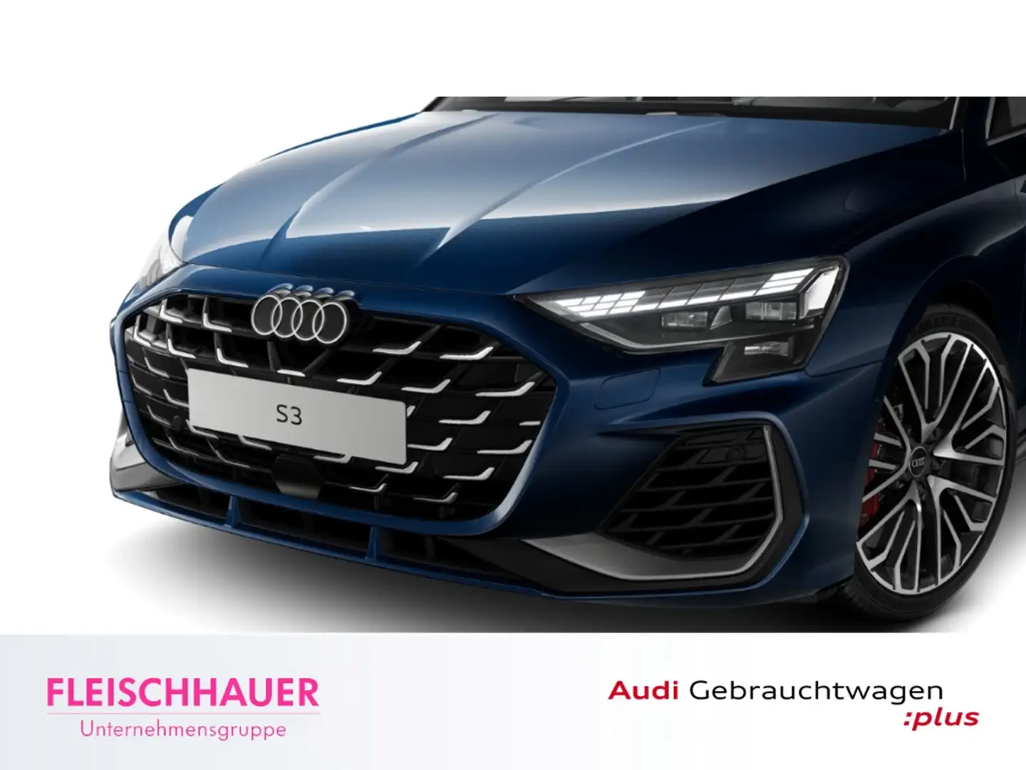 Audi S3 Limousine 2.0 TFSI quattro DSG+MATRIX+ACC+NAVI+CAR Blu/Azzurro - 1