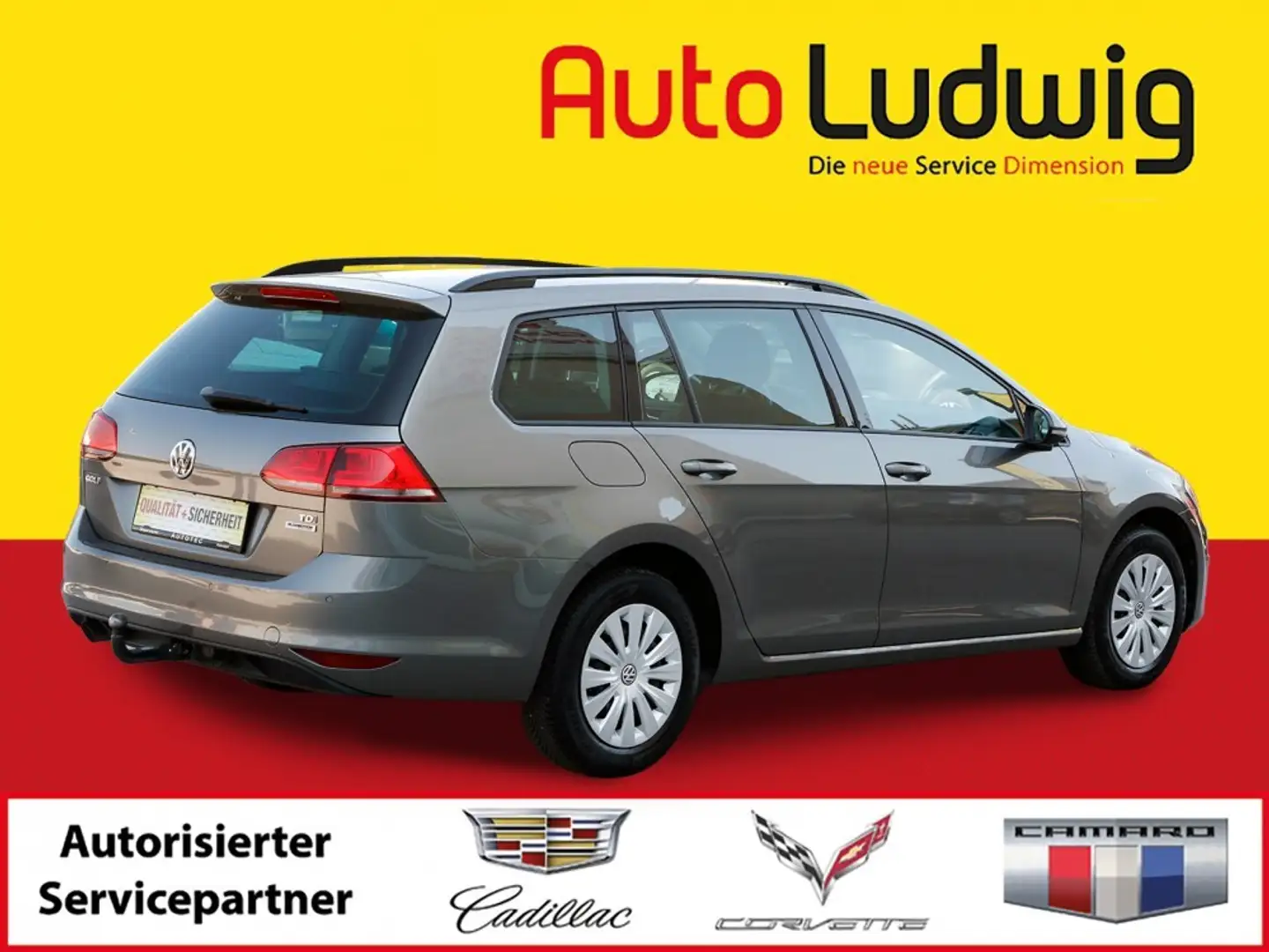 Volkswagen Golf Variant Trendline 1,6 TDI *PDC*SHZ*SPORTSITZE*TEMPOMAT* Gris - 2