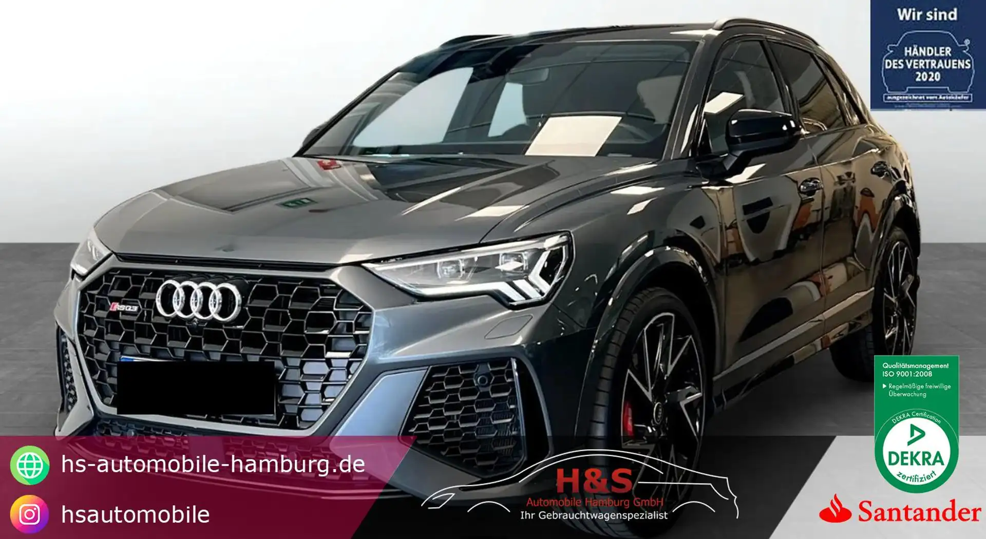 Audi RS Q3 2.5 TFSI quattro *SONOS/360-KAMERA/21ZOLL* Grau - 1