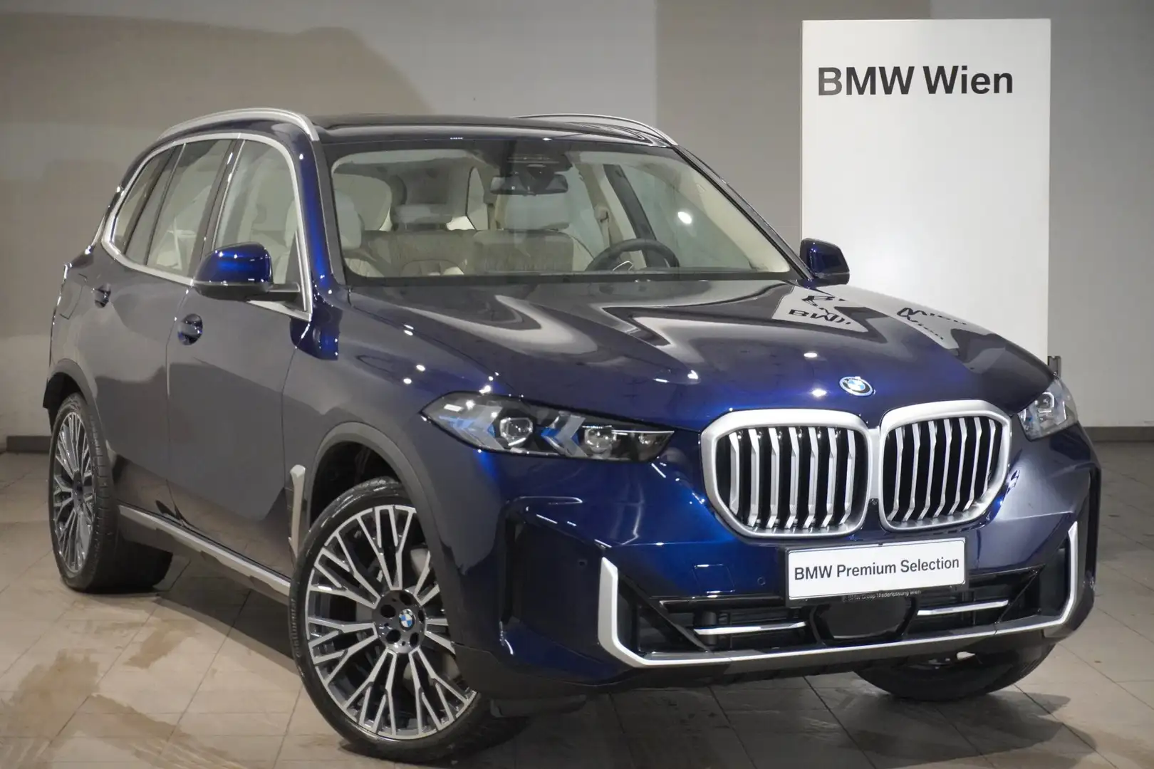 BMW X5 xDrive50e Blau - 1