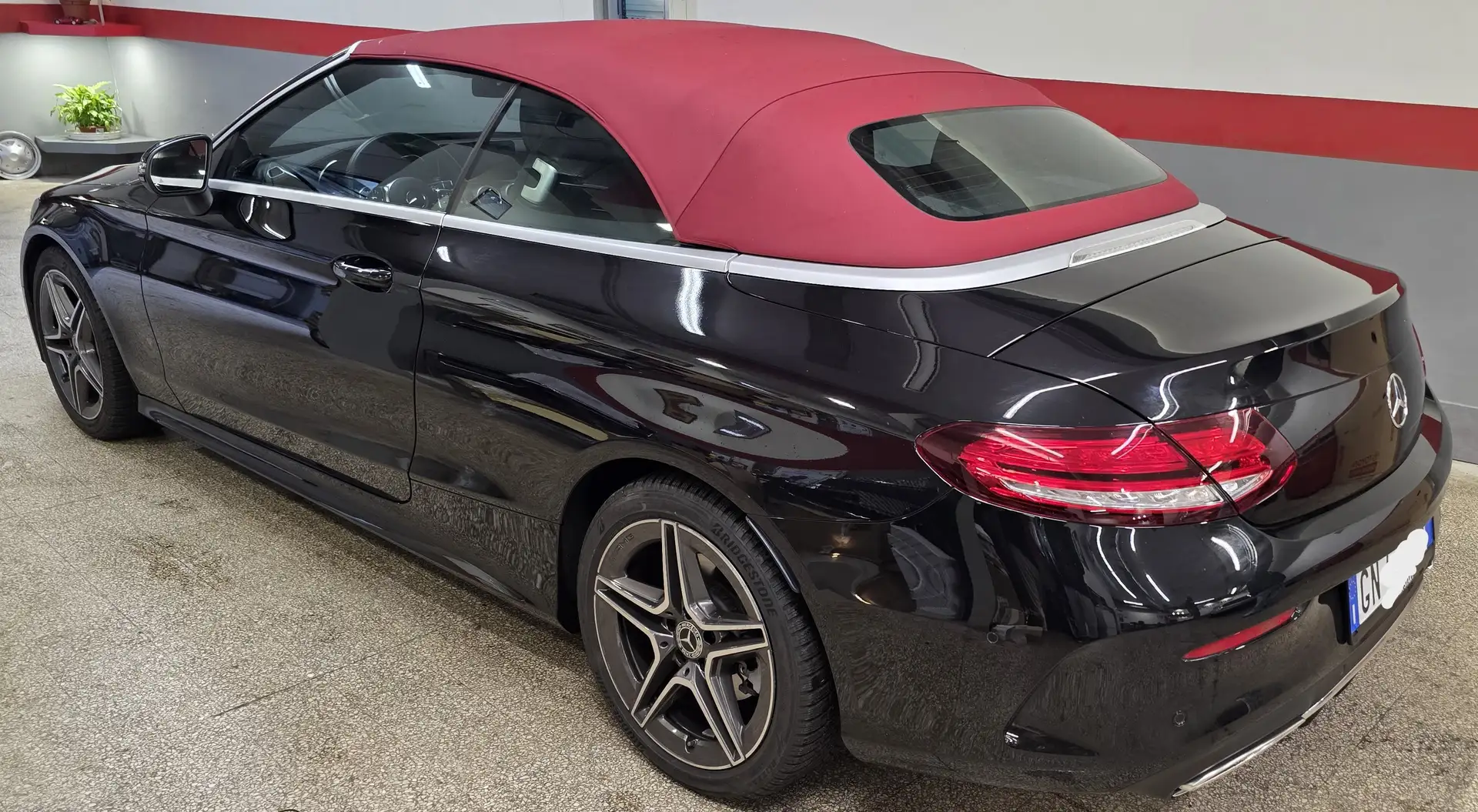 Mercedes-Benz C 200 Classe C-A205 2018 Cabrio Cabrio mhev Premium auto Nero - 2