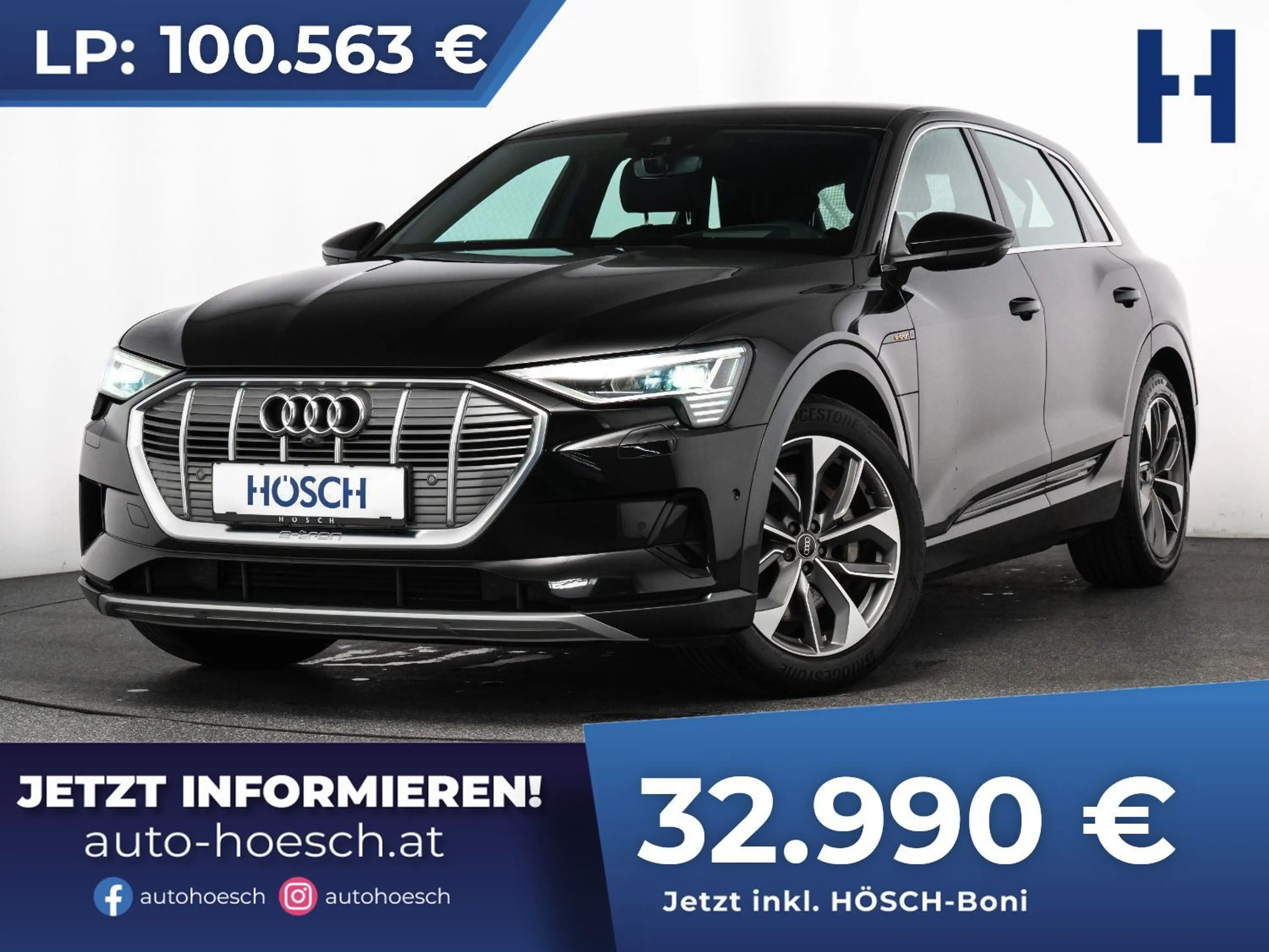 Audi e-tron 55 quattro Adv. HEAD-UP 360° AHK MATRIX -67%