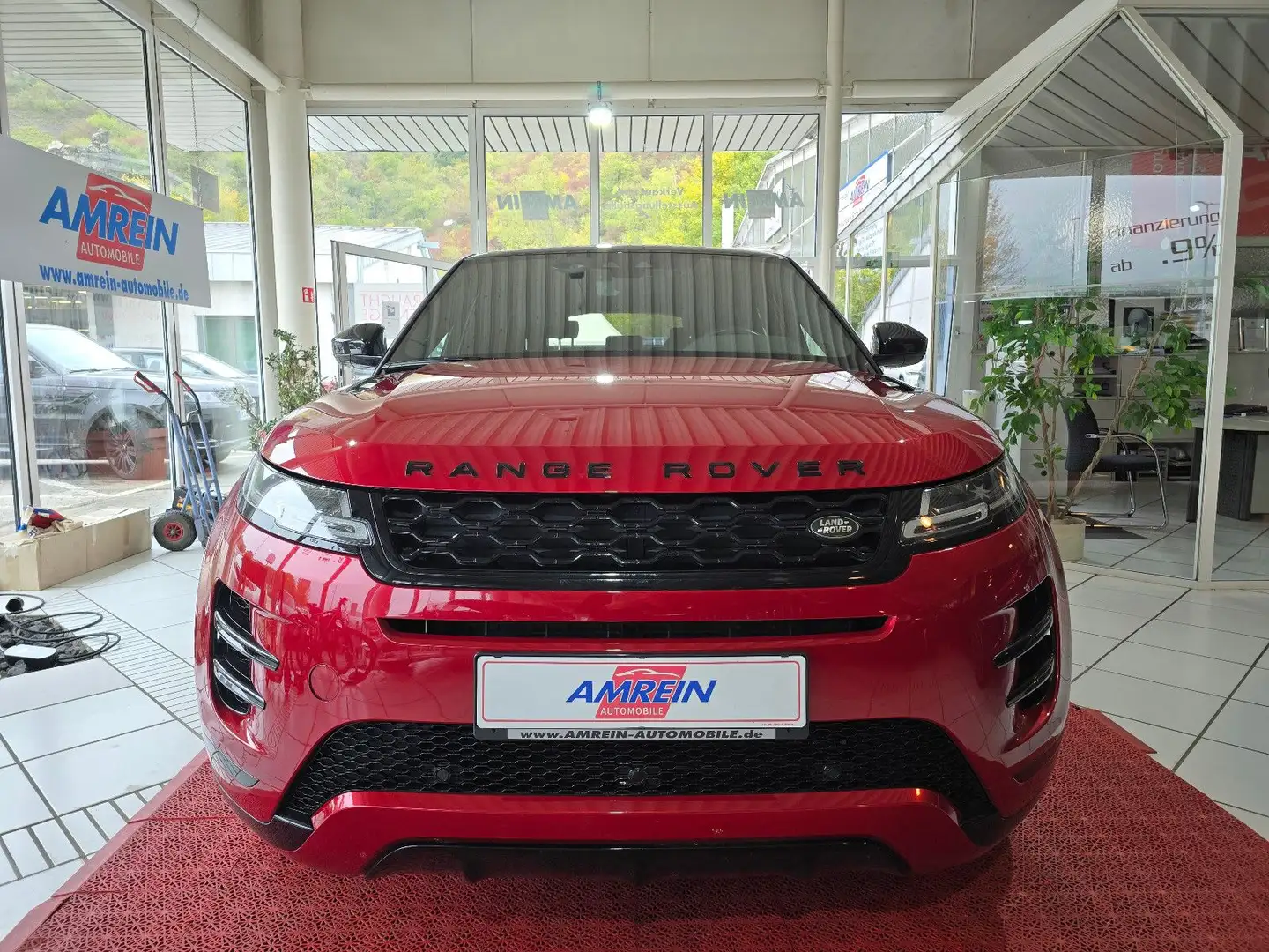 Land Rover Range Rover Evoque R-Dynamic SE+BLACK PAKET+NAVI Rot - 2