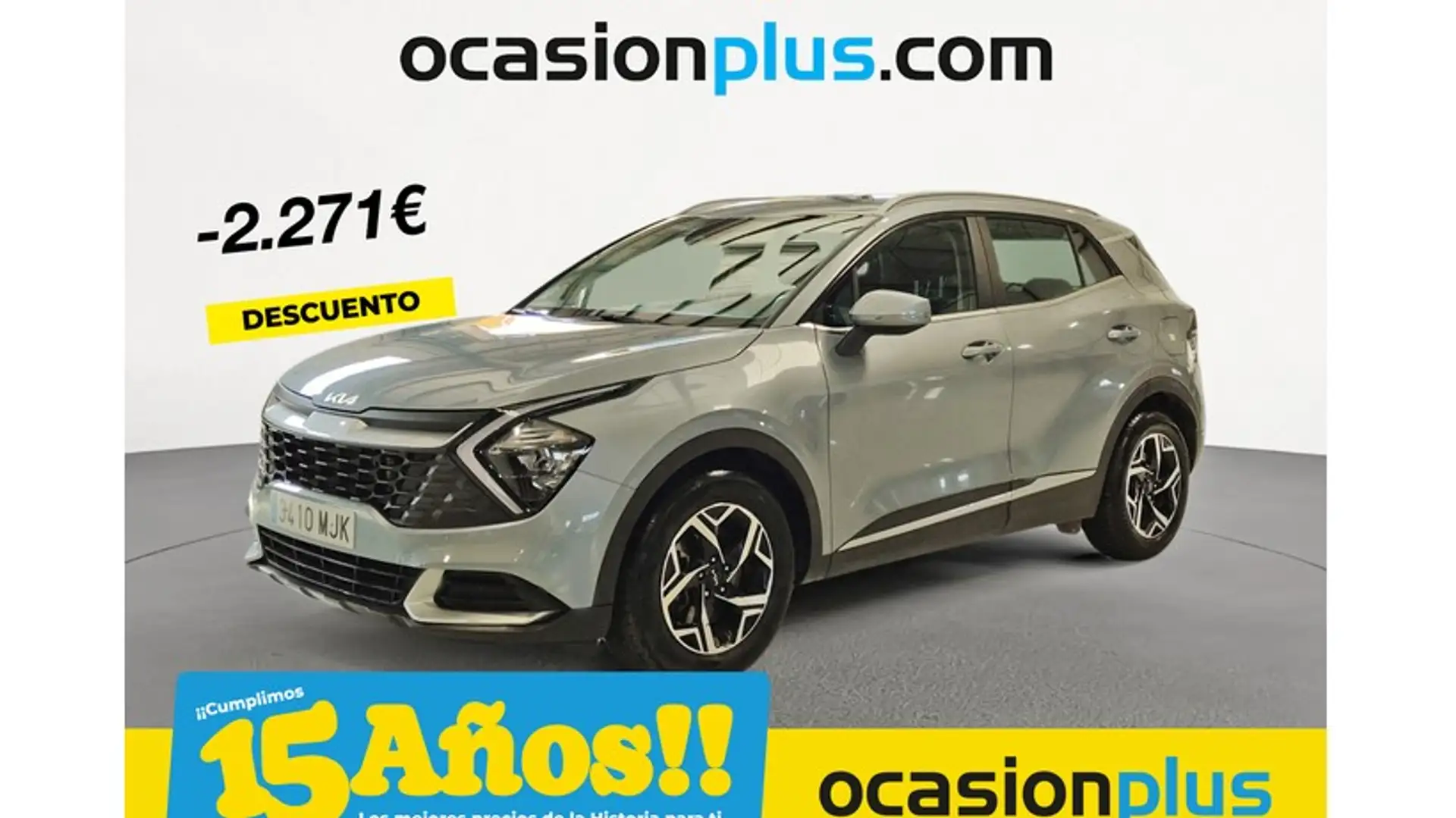Kia Sportage 1.6 CRDi MHEV Business 4x2 136 Plateado - 1