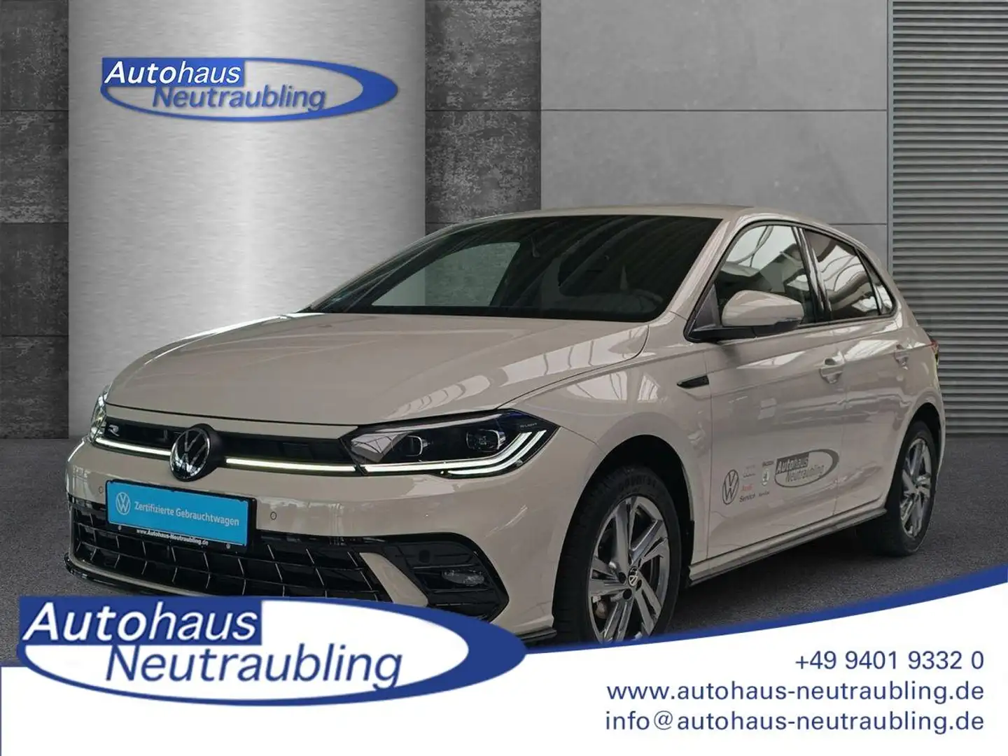 Volkswagen Polo 1.0 TSI "R-LINE" 95 PS DSG+NAVI+ACC+KLIMA+PDC+ Grau - 1