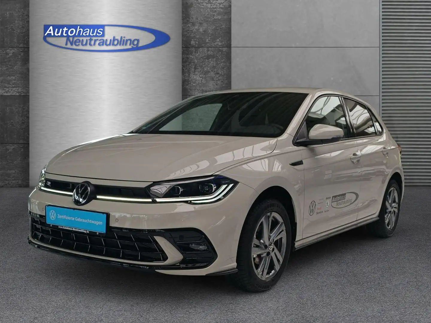 Volkswagen Polo 1.0 TSI "R-LINE" 95 PS DSG+NAVI+ACC+KLIMA+PDC+ Grau - 2