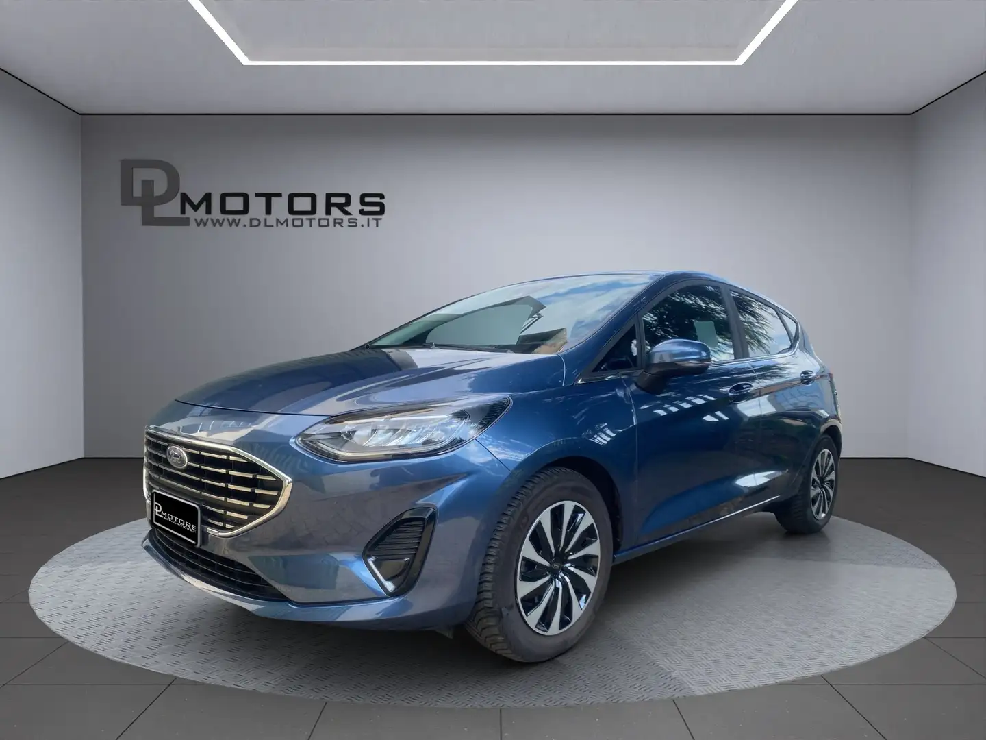 Ford Fiesta TITANIUM, 1.0 ECOBOOST HYBRID 125 CV, P.CONSEGNA! Blau - 1