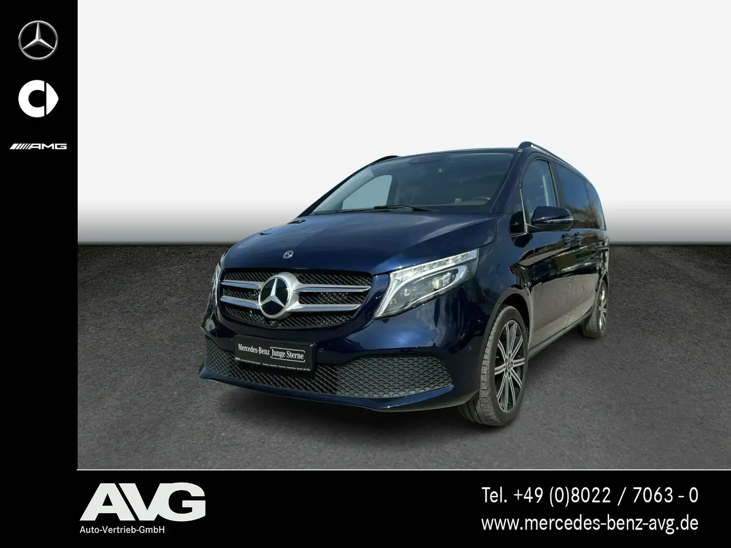 Mercedes-Benz V 250 V 250 d 4M AVANTGARDE ED Kompakt Nav/LED/StandHz Синій - 1