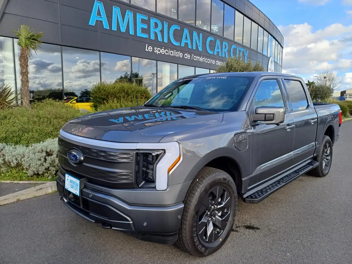 Ford F 150 Lightning Lariat Extended-Range Серый - 1