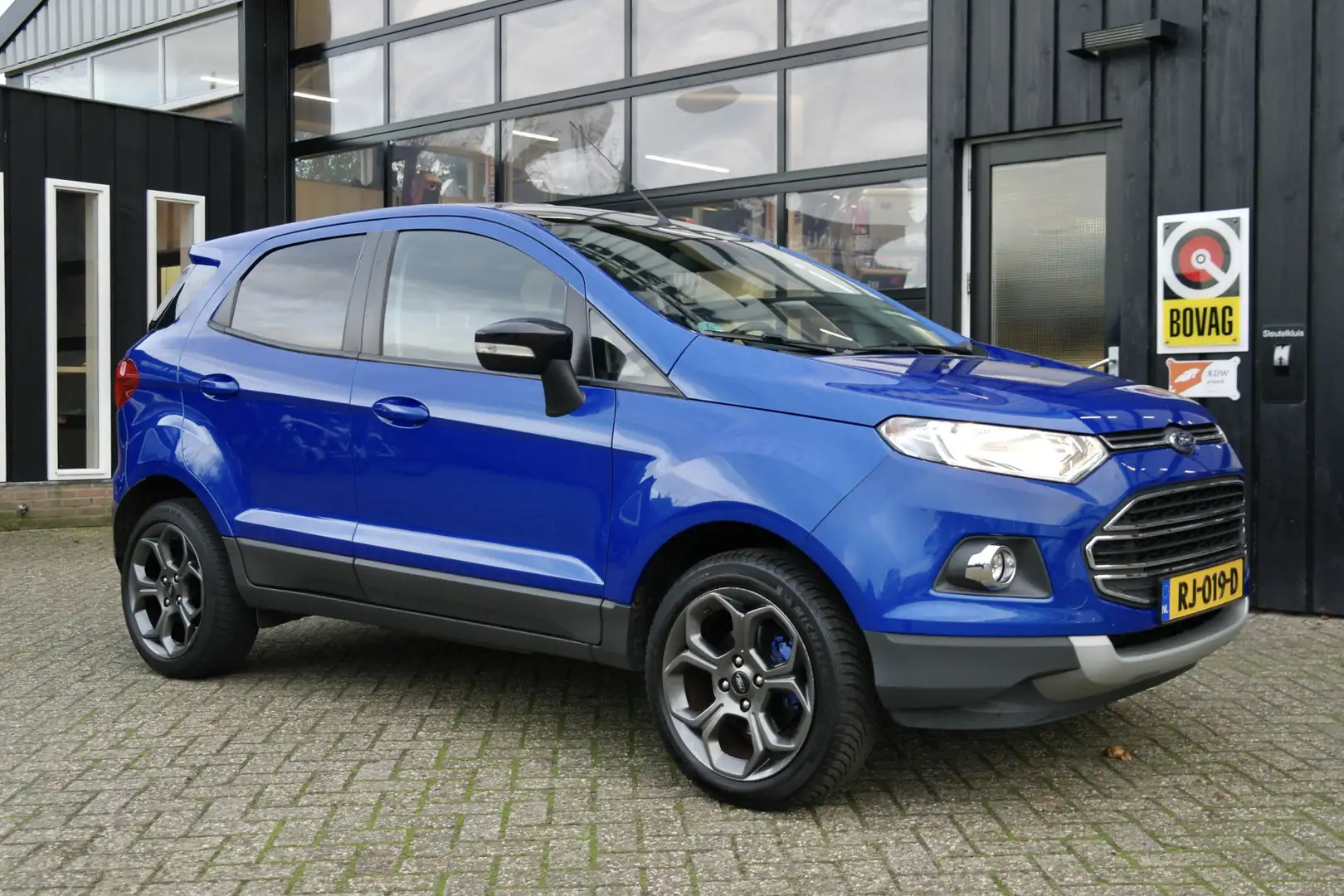 Ford EcoSport 1.0 EcoBoost Titanium S | NL-Auto | Cruise | Keyle Blauw - 1