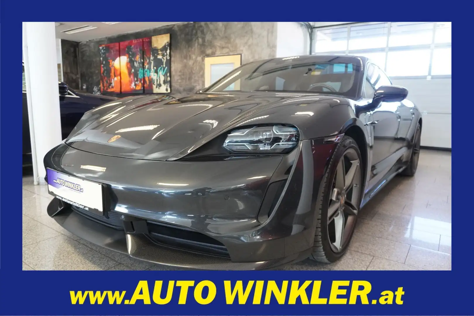 Porsche Taycan Turbo S 83,7kWh Neupreis: 225122.- Gris - 1