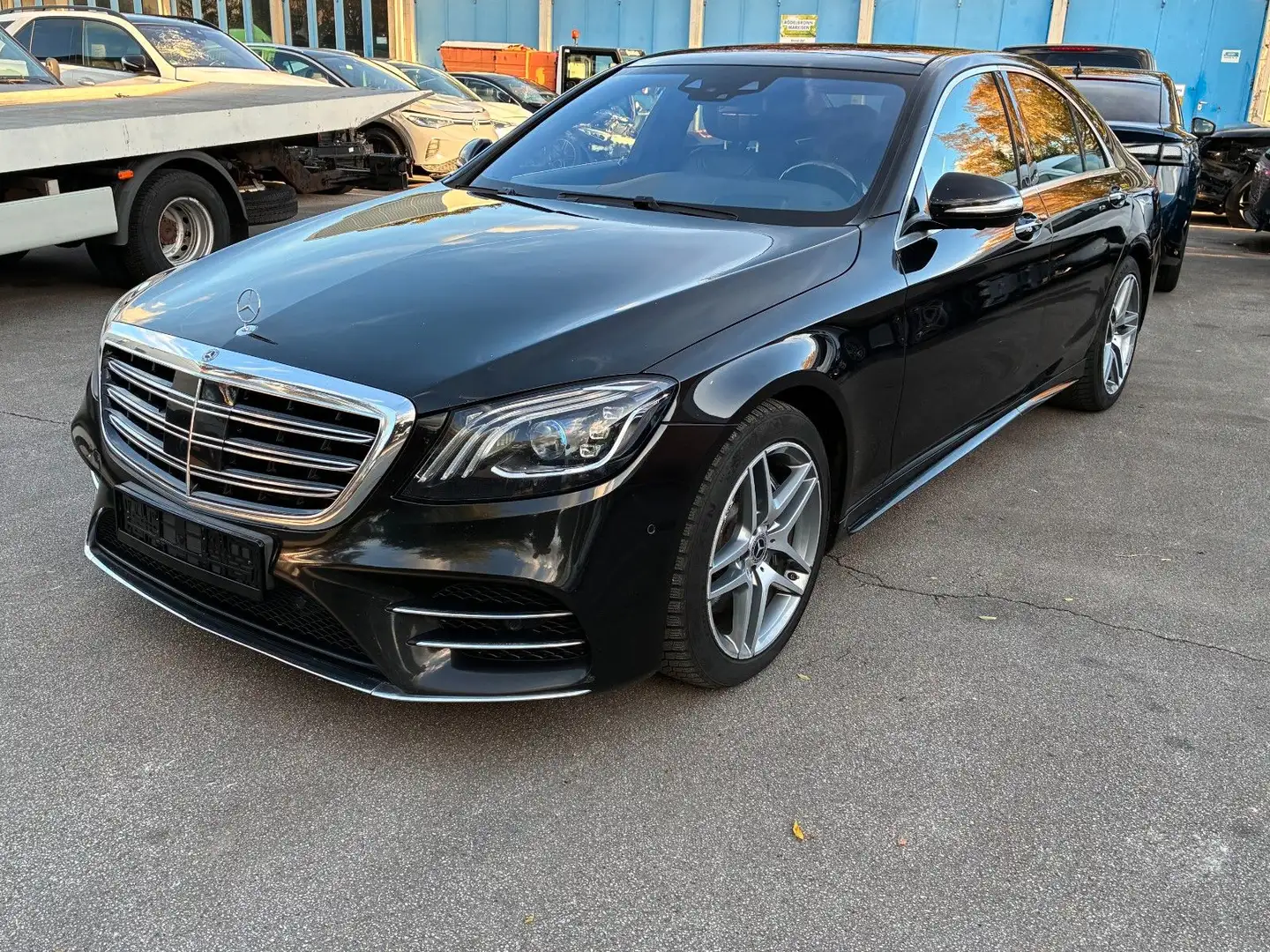 Mercedes-Benz S 400 d 4M *AMG-Line*Nightvision*HuD*Panorama*LED Noir - 1