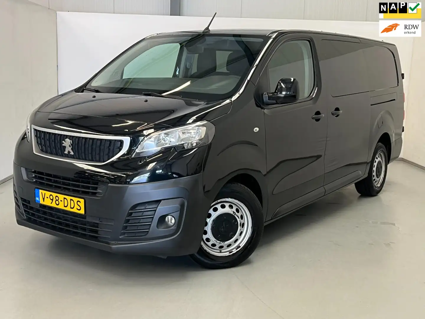 Peugeot Expert 2.0 BlueHDI Lang / 6-pers / Marge / 2x Schuifdeur Schwarz - 1