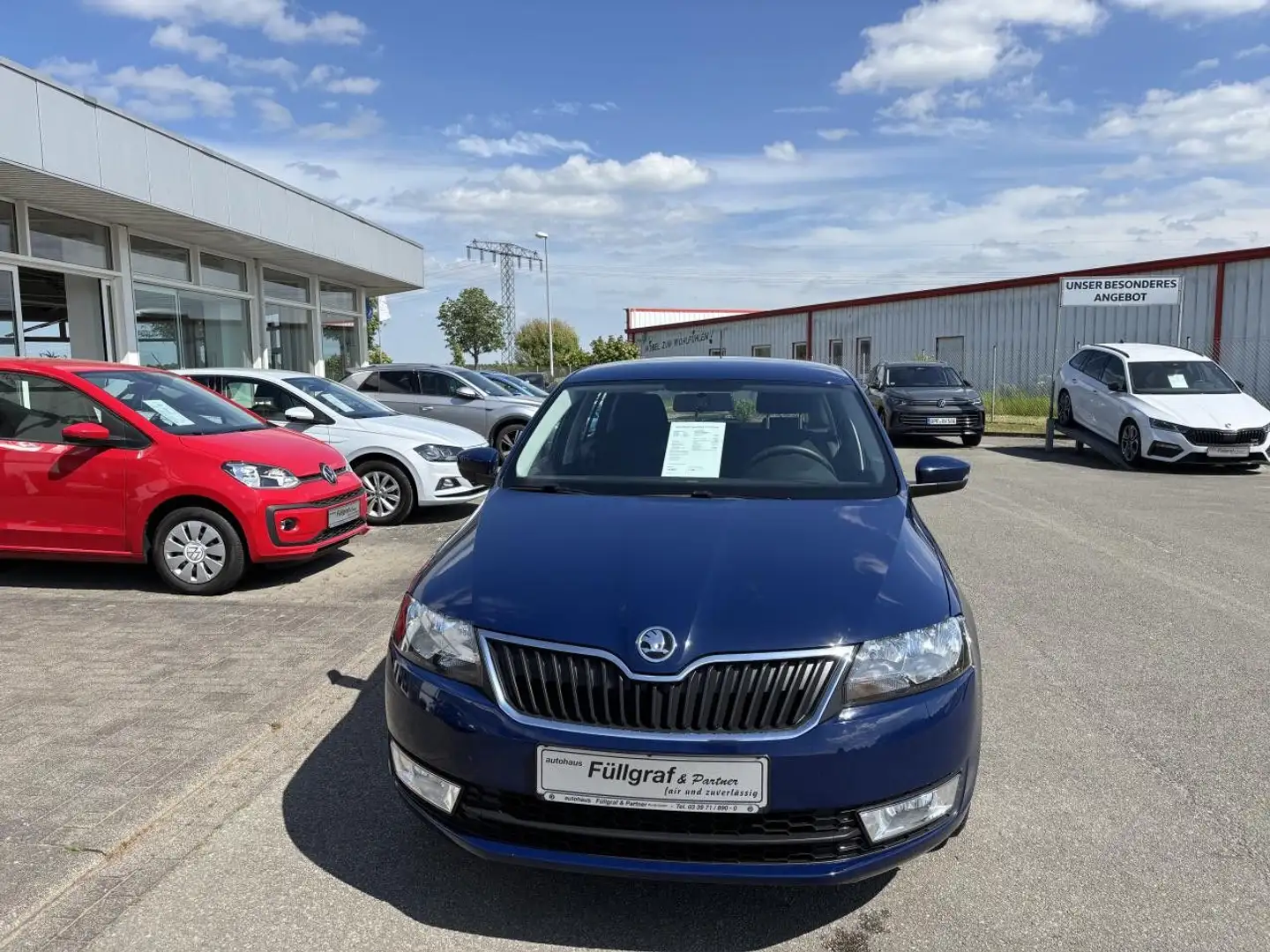 Skoda Rapid/Spaceback Rapid Spaceback 1.2 TSI Cool Edition Klima Blau - 2