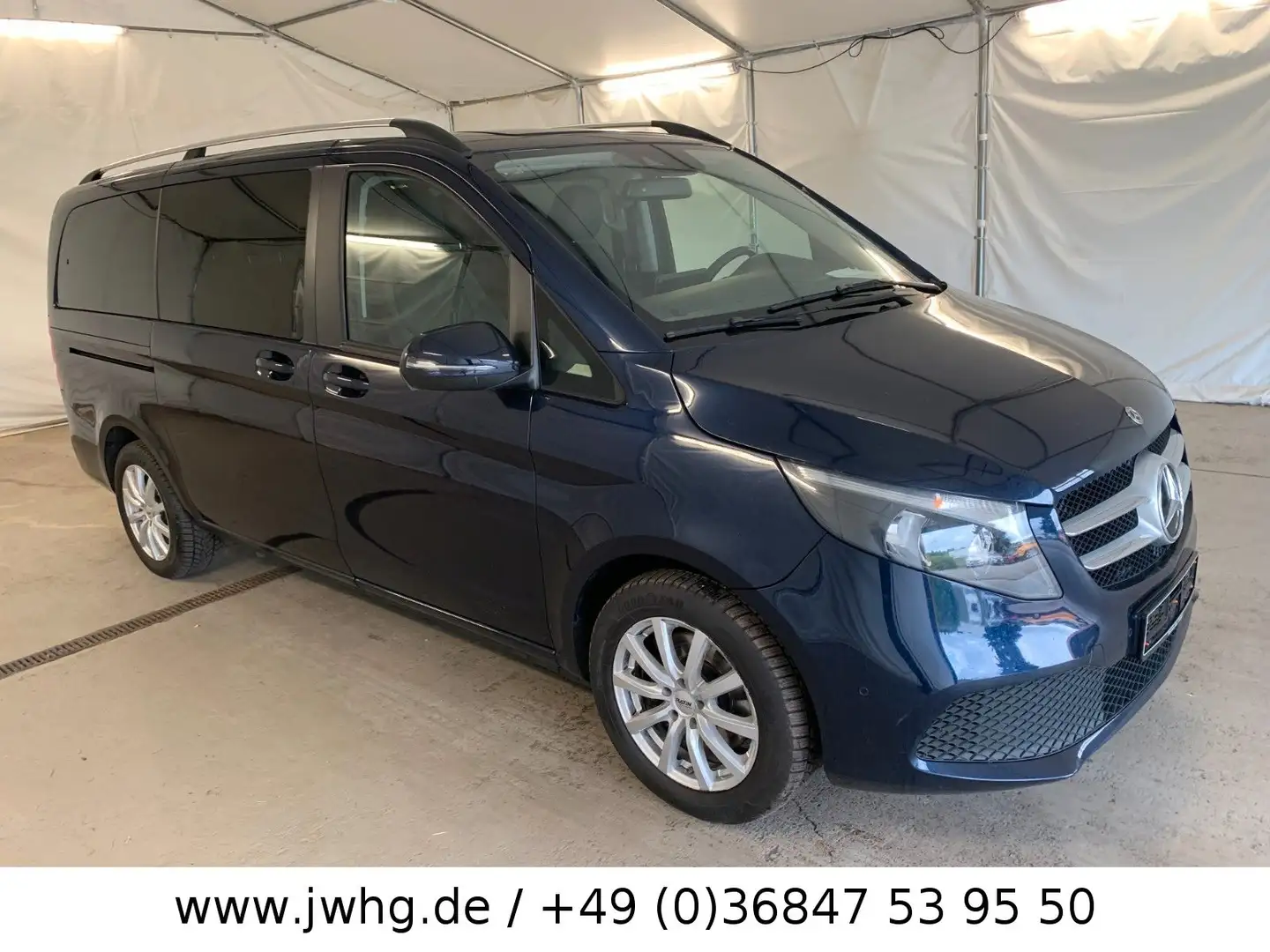 Mercedes-Benz V 250 d lang 9G-Tronic Leder Navi+ Distr+S Kam Blau - 2