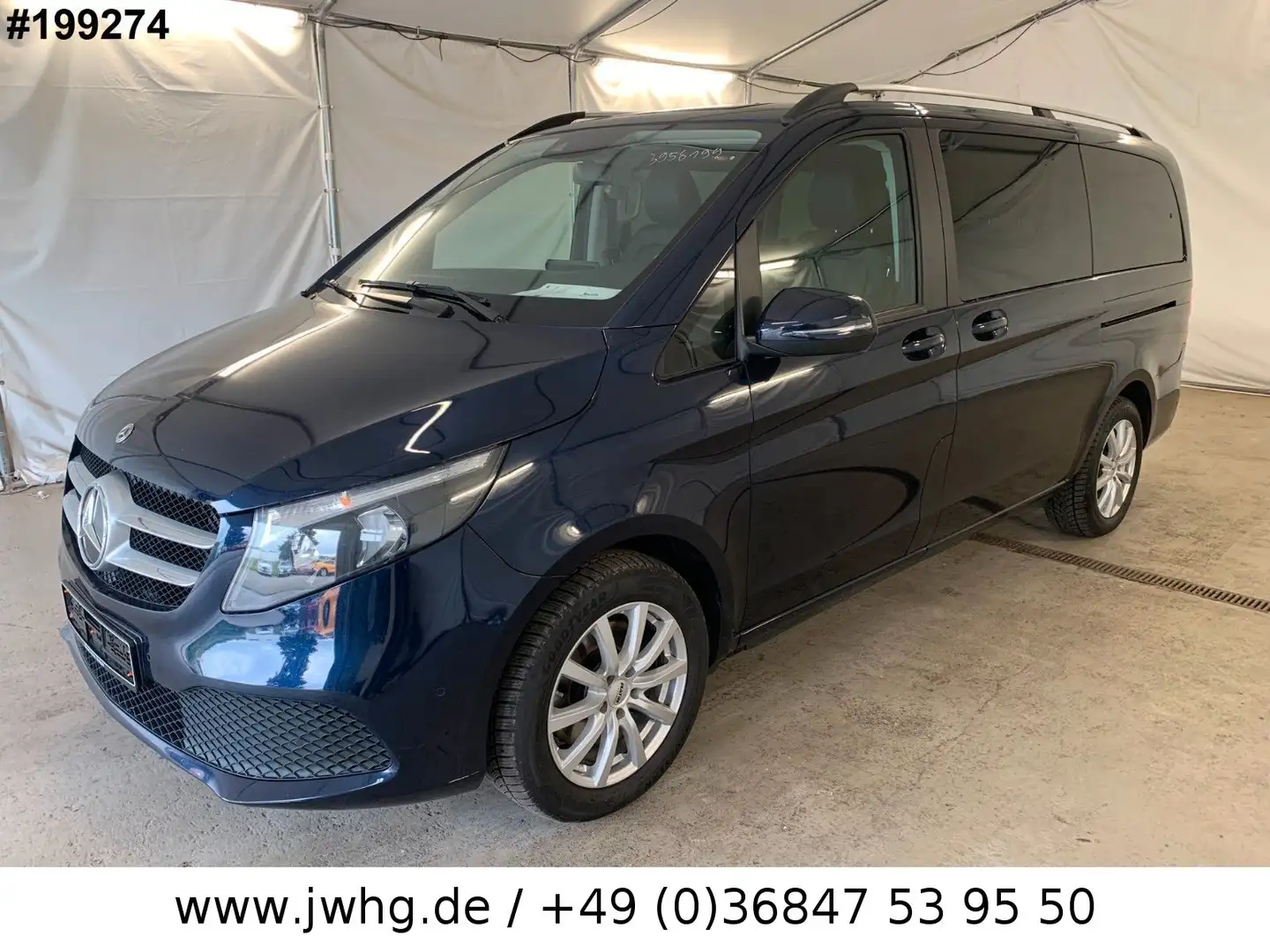 Mercedes-Benz V 250 d lang 9G-Tronic Leder Navi+ Distr+S Kam Blau - 1