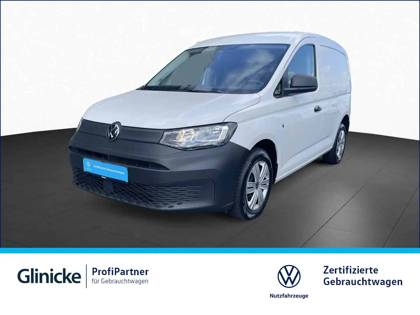 Volkswagen Caddy 2.0 TDI KLIMA PDC Reserverad Holzbod Weiß - 1