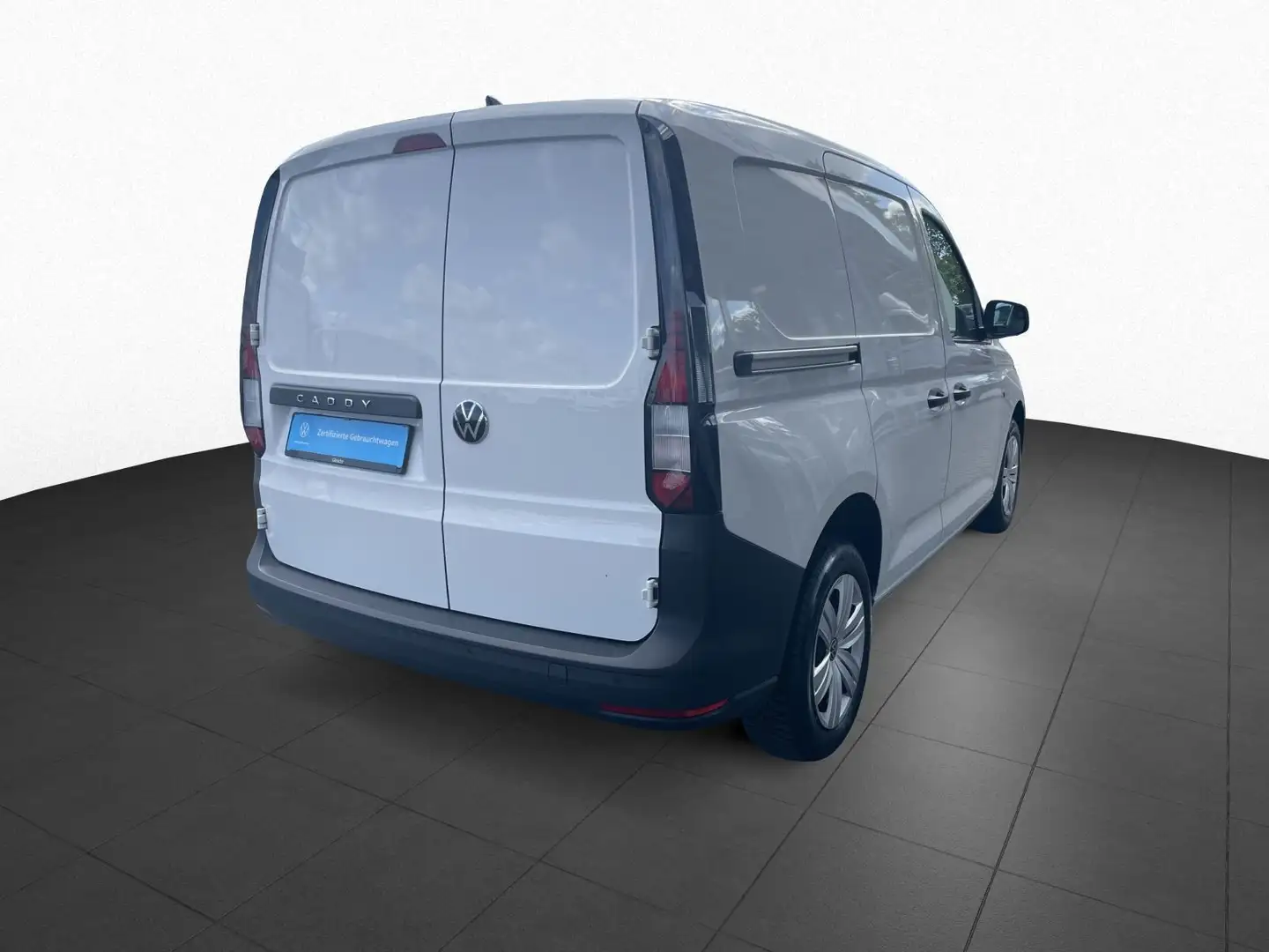 Volkswagen Caddy Cargo 2.0 TDI KLIMA PDC Reserverad Holzbod Weiß - 2
