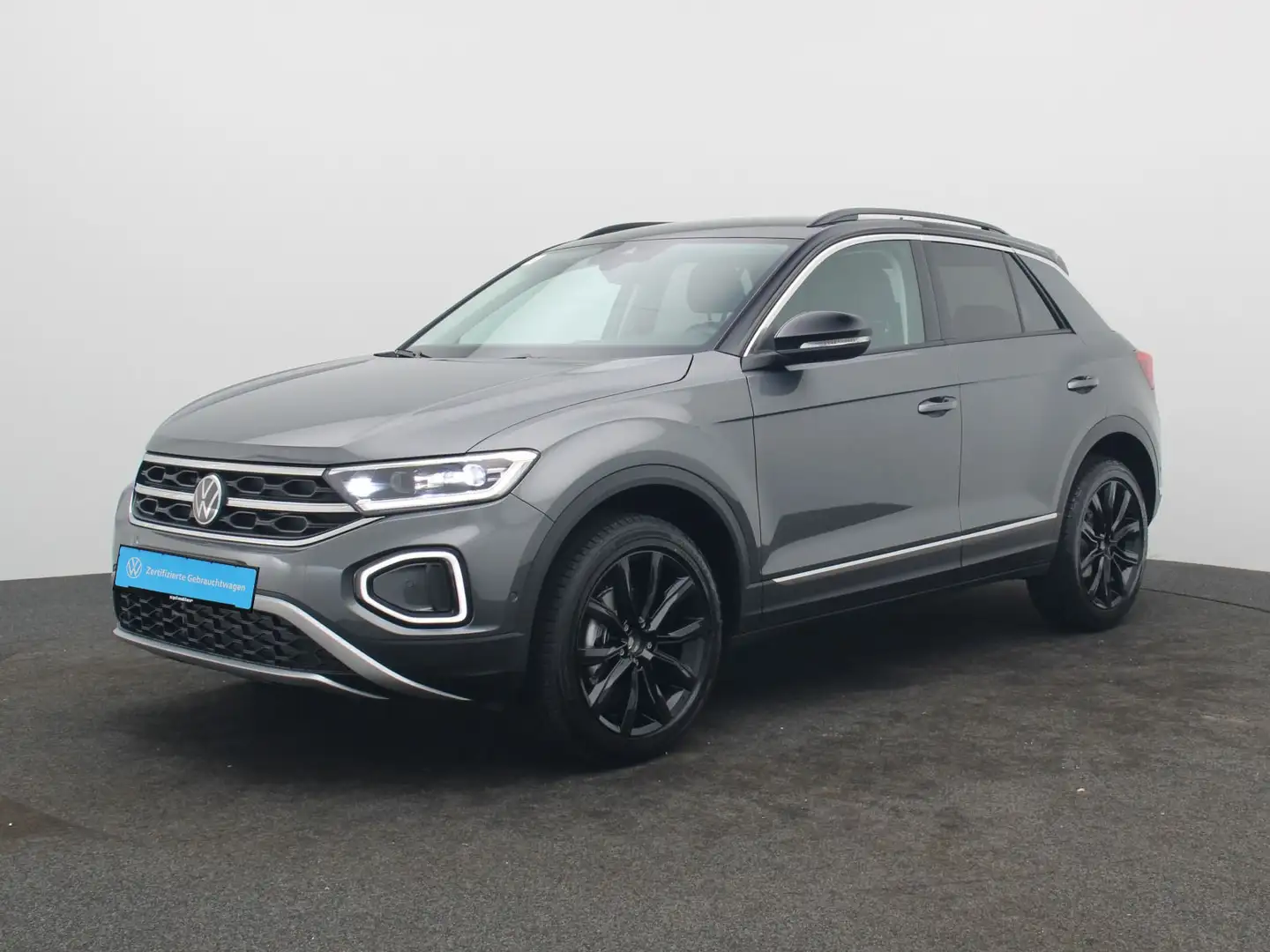 Volkswagen T-Roc Style 1.5TSI DSG / IQ.Drive, AHK, LED, RFK Grau - 2