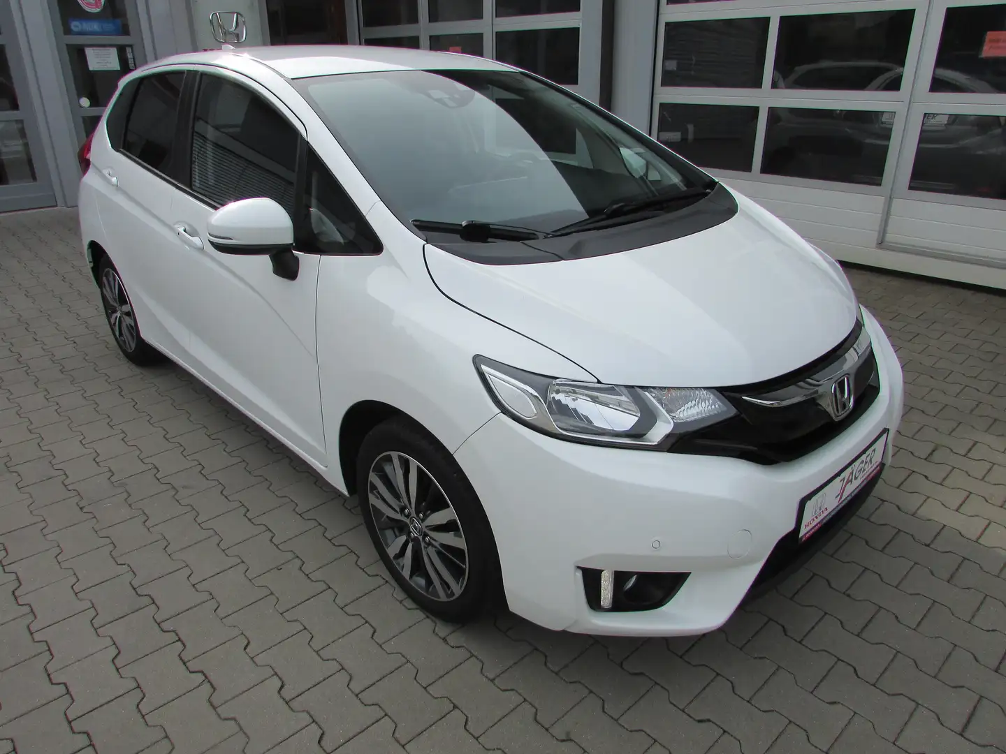 Honda Jazz Elegance, NAVI, Kamera, CD, DAB, USB, HDMI, MP3 Weiß - 1