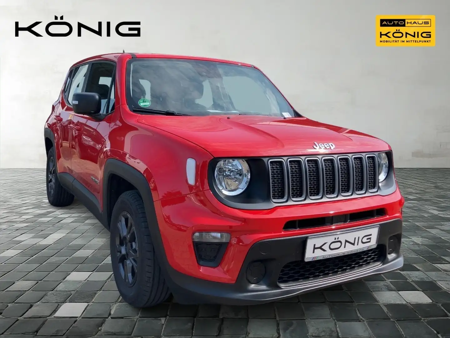 Jeep Renegade Limited MHEV 130PS Automatik Carplay Rot - 2