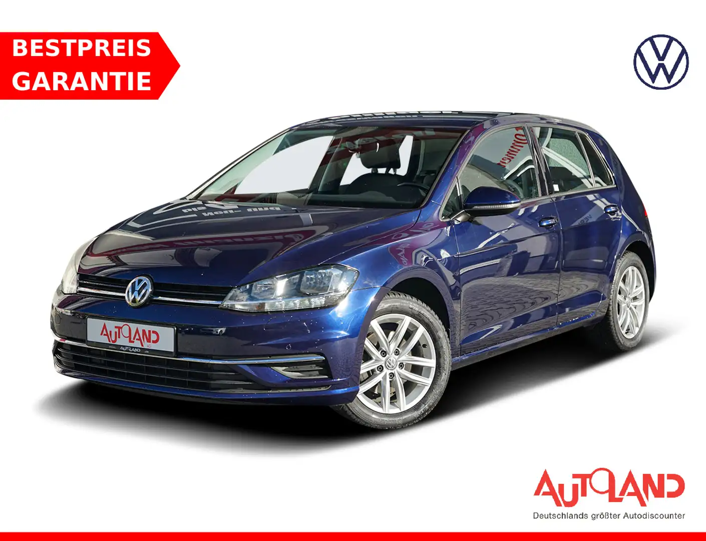 Volkswagen Golf VII 2.0 TDI Comfortline Navi Massagesitz Blau - 1