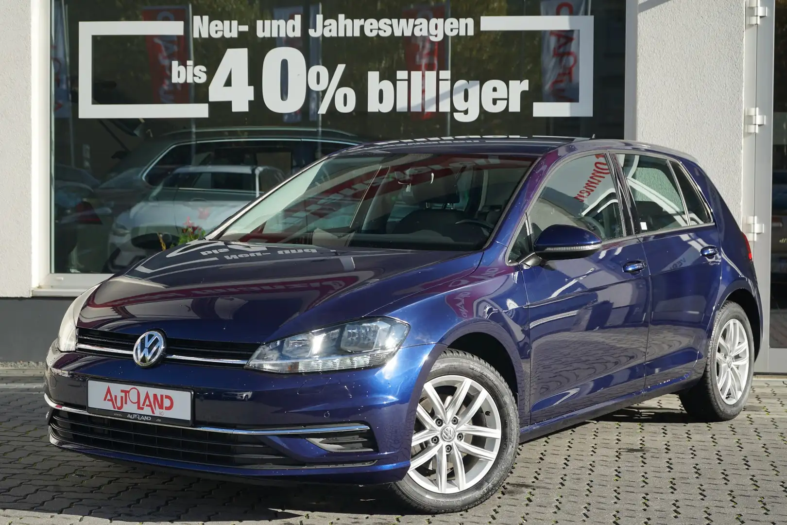 Volkswagen Golf VII 2.0 TDI Comfortline Navi Massagesitz Blau - 2