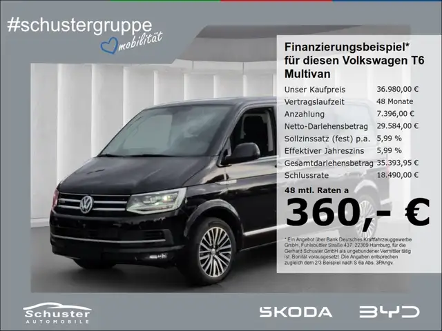 Volkswagen T6 Multivan Highline 4Mot TDI*199PS AHK LED ACC