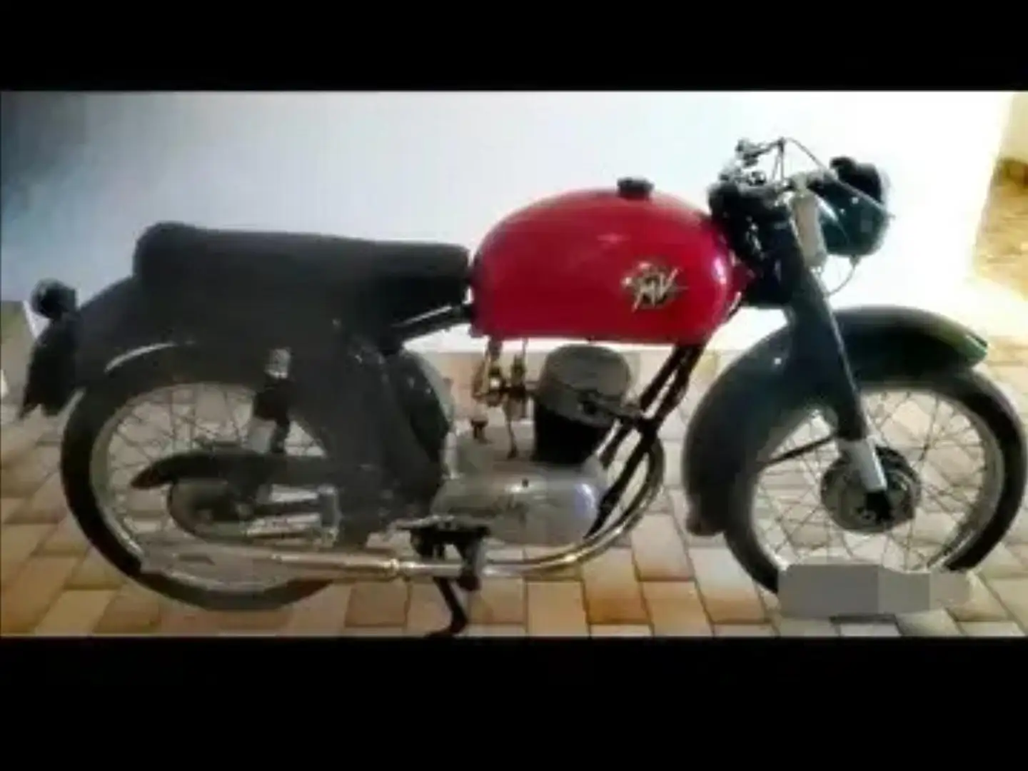 MV Agusta 125 Mv Agusta 125 4 Tempi Turismo Rapido 1955 Černá - 2