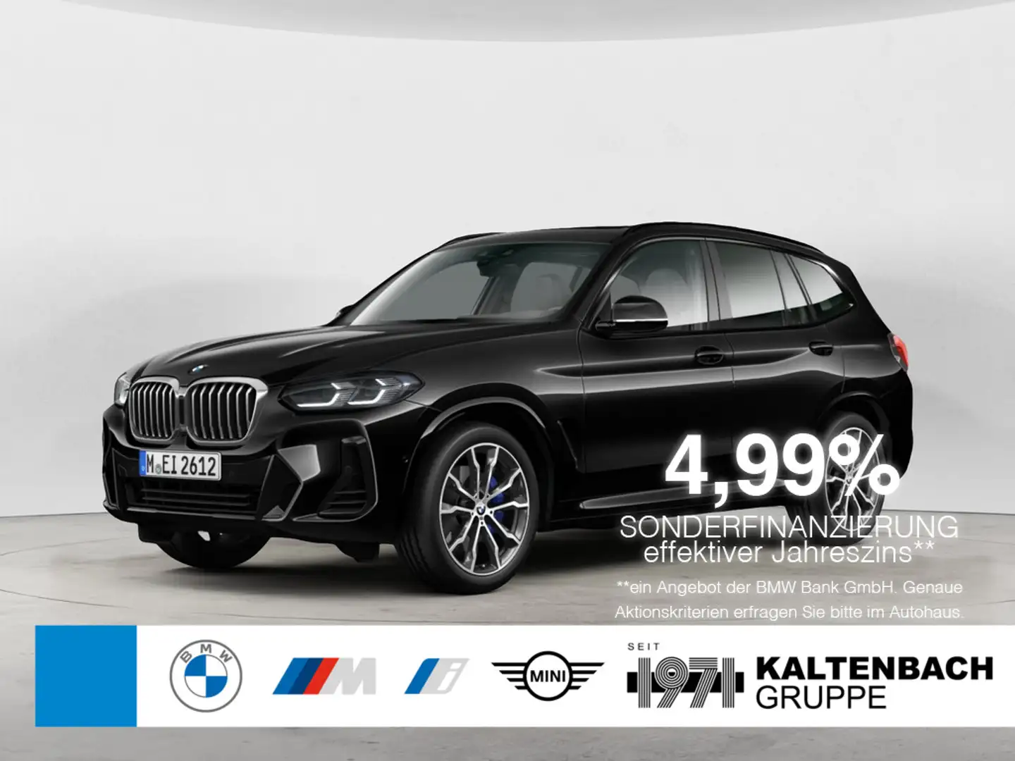 BMW X3 xDrive20d M-Sport FACEL. PANO LED W-LAN Schwarz - 1